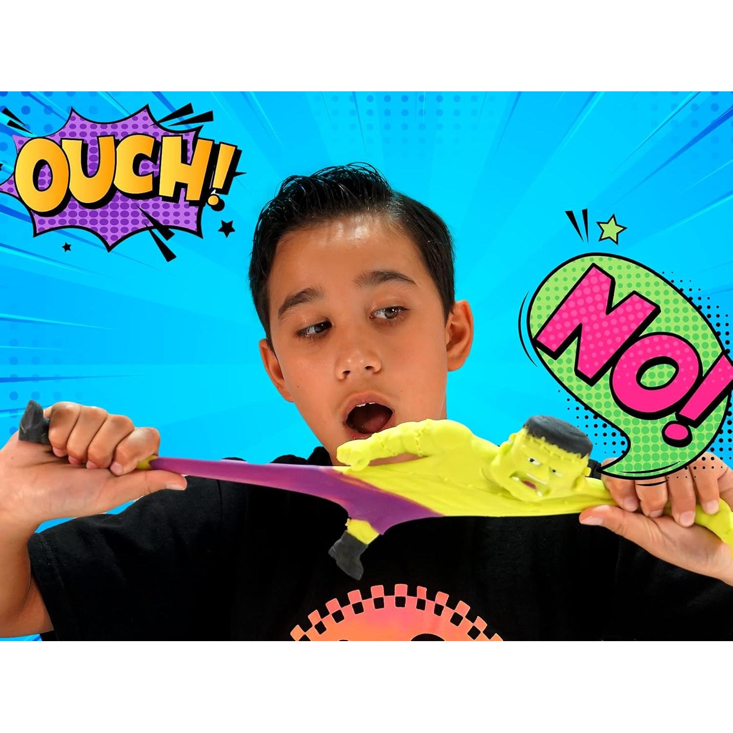 JA-RU Monstruos Squishy 15.24 cm - Paquete de 3 Juguetes Antiestrés