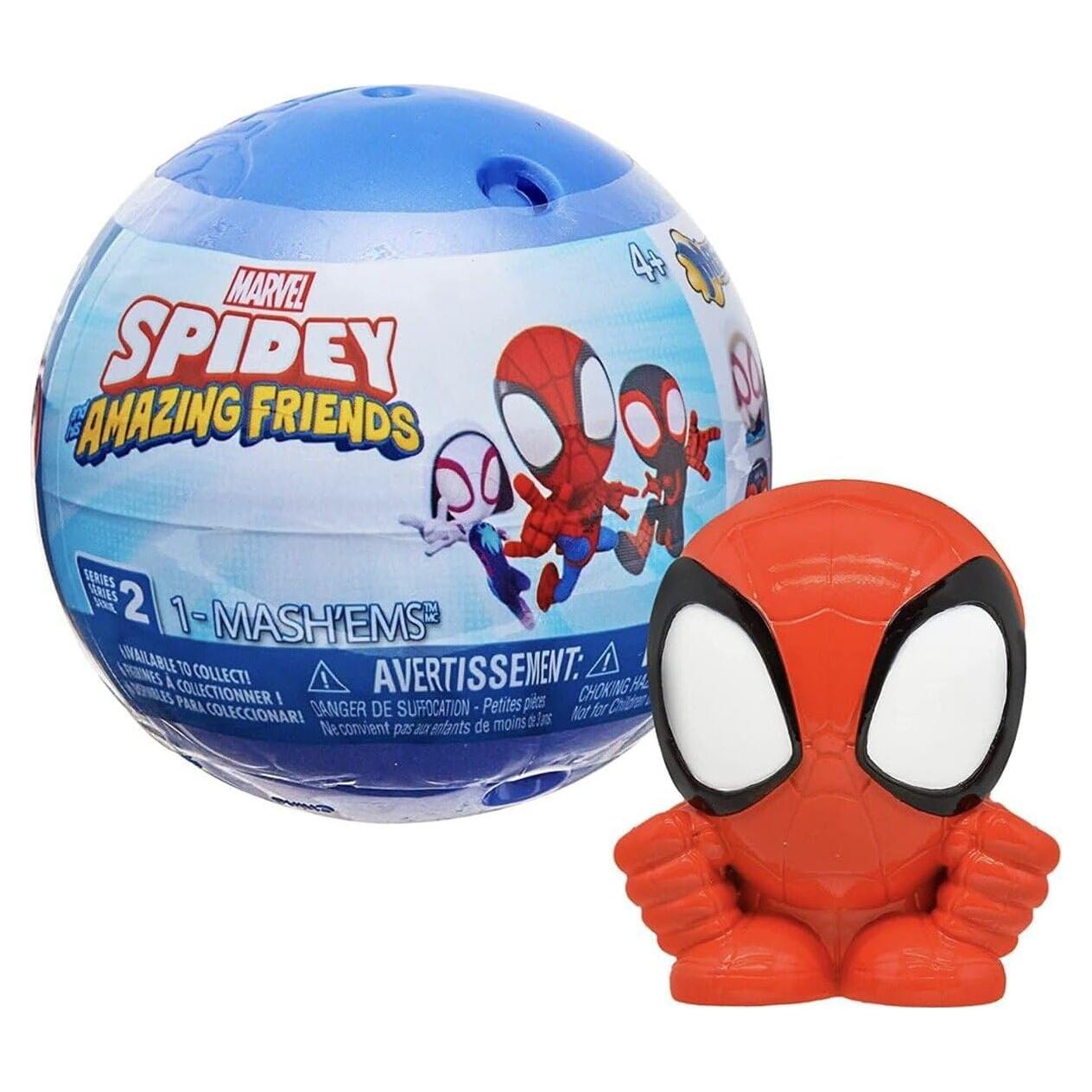 Figuras Mash'ems Spidey & Amazing Friends BASIC FUN - 6 estilos