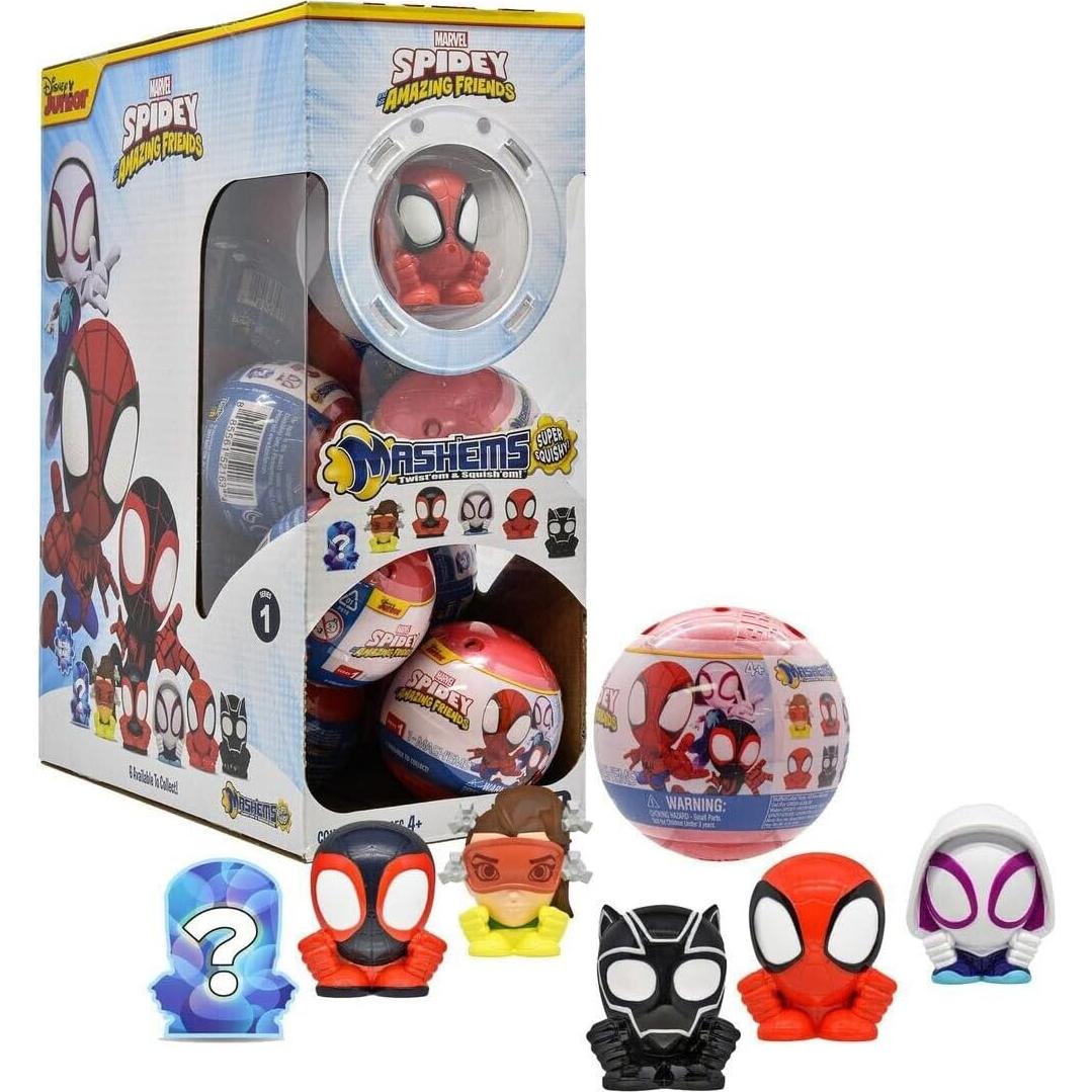 Figuras Mash'ems Spidey & Amazing Friends BASIC FUN - 6 estilos