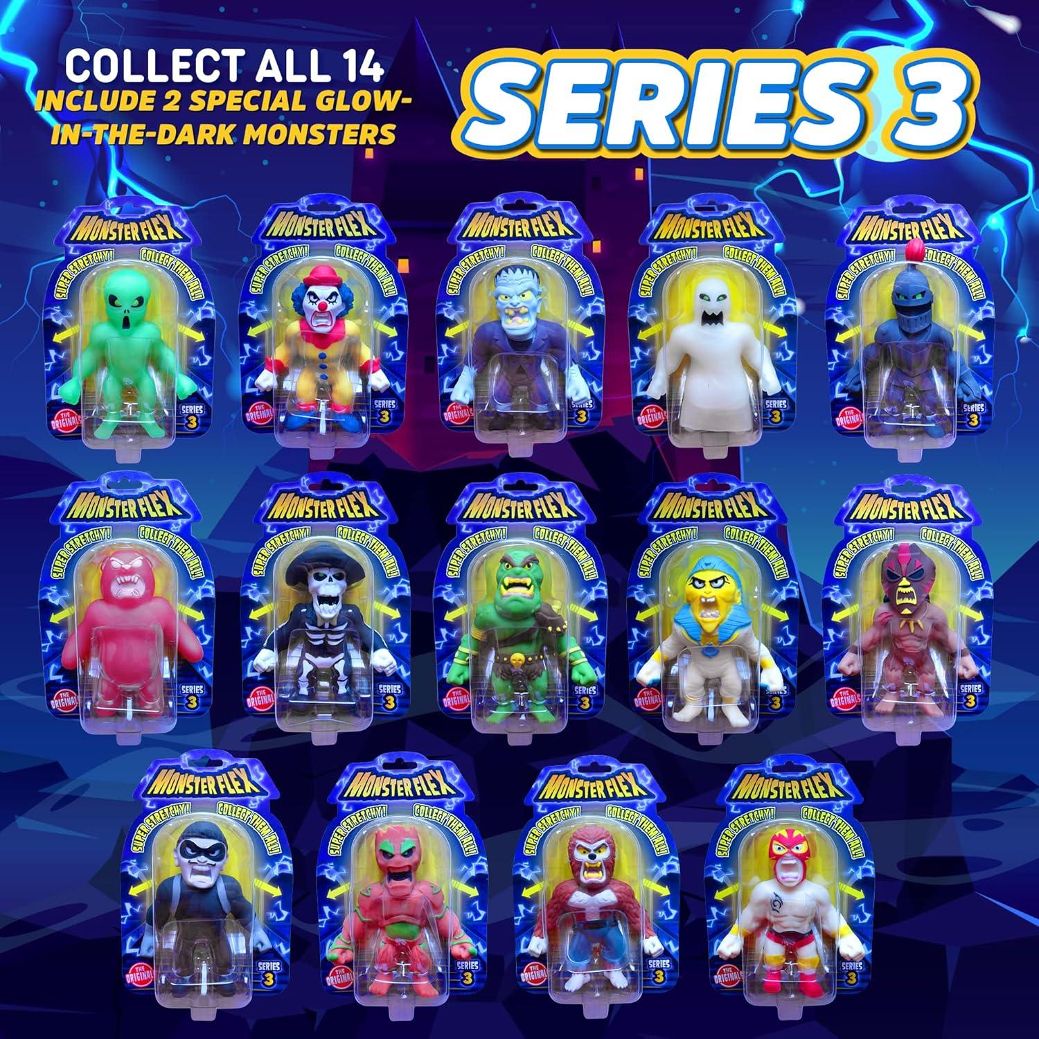 Juguetes Elásticos ALISA Monster Flex - 14 Monstruos Espeluznantes