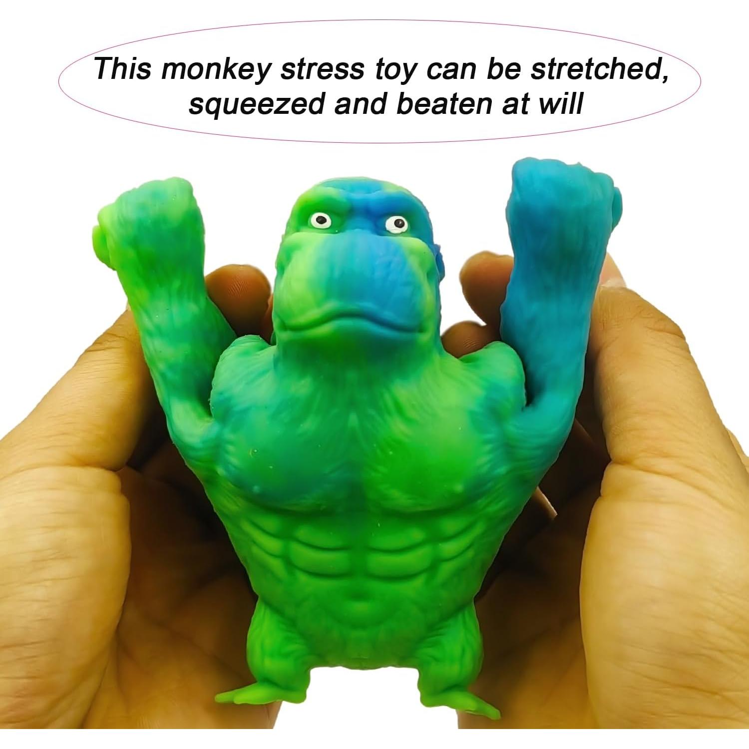 Juguete de Estrés Mono Verde y Azul FullyOUPUP 260g