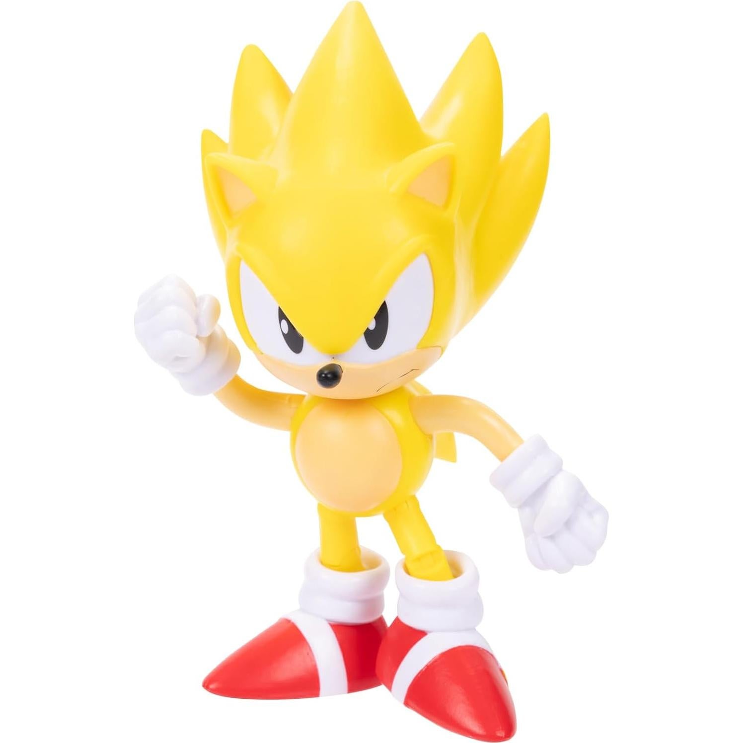 Figura de acción Super Sonic 10 cm con accesorio rojo - Jakks Pacific
