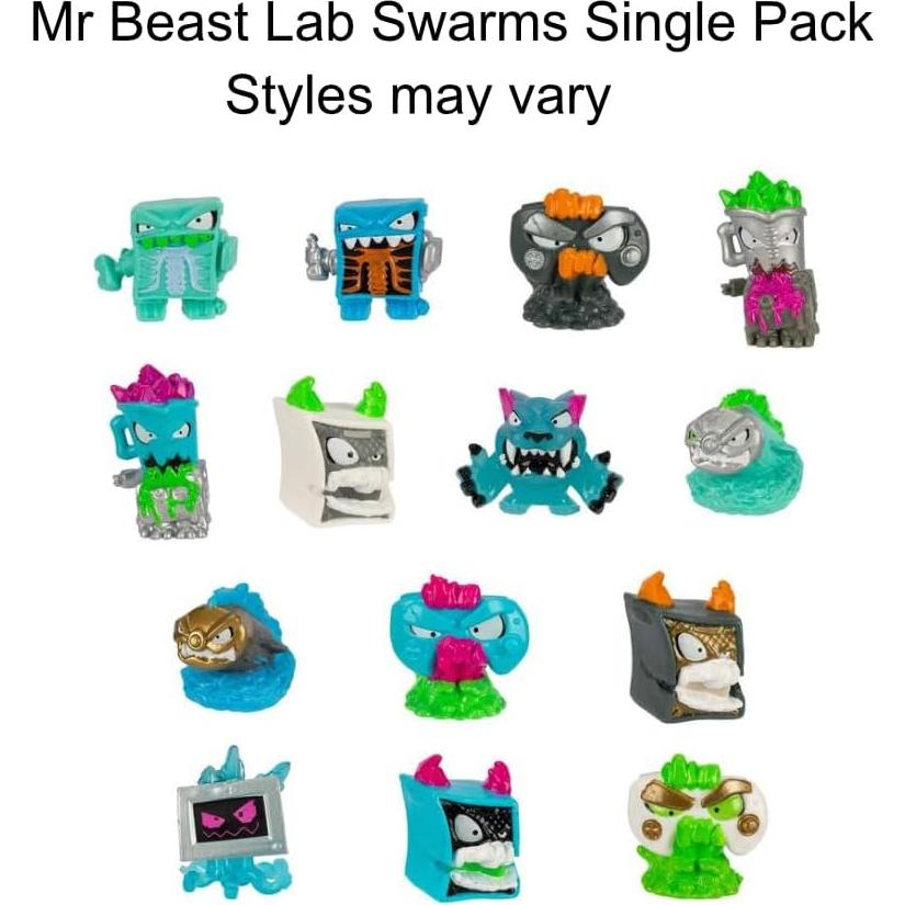 Figura Articulada Tigre Mr. Beast Lab 16.5 cm con Maletín