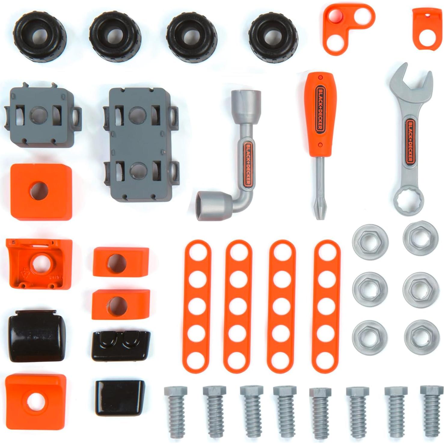 Caja de Herramientas Black + Decker SMOBY para Niños 3-7 Años