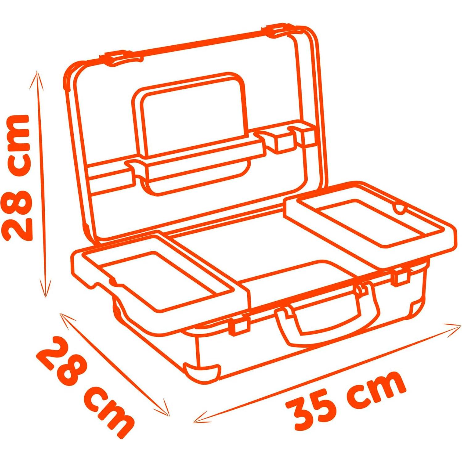 Caja de Herramientas Black + Decker SMOBY para Niños 3-7 Años