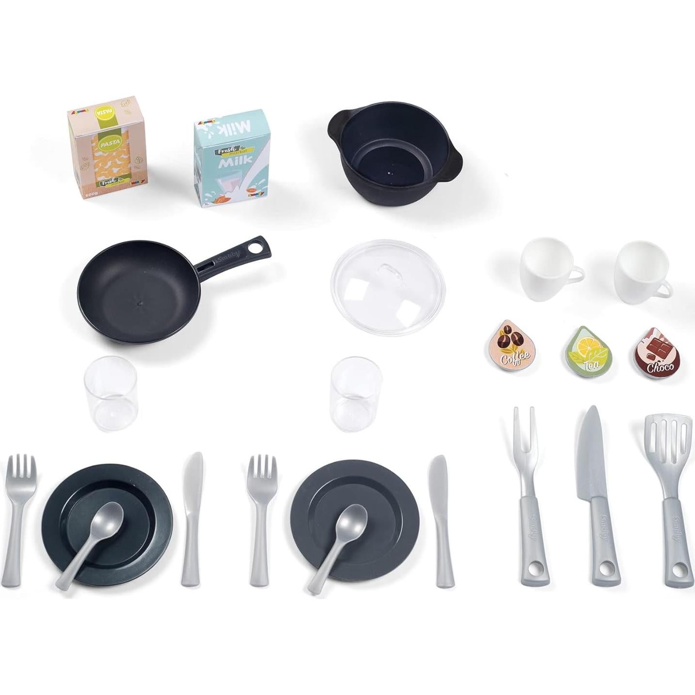 Cocina Infantil Bon Appetit Smoby con Accesorios 23 Piezas