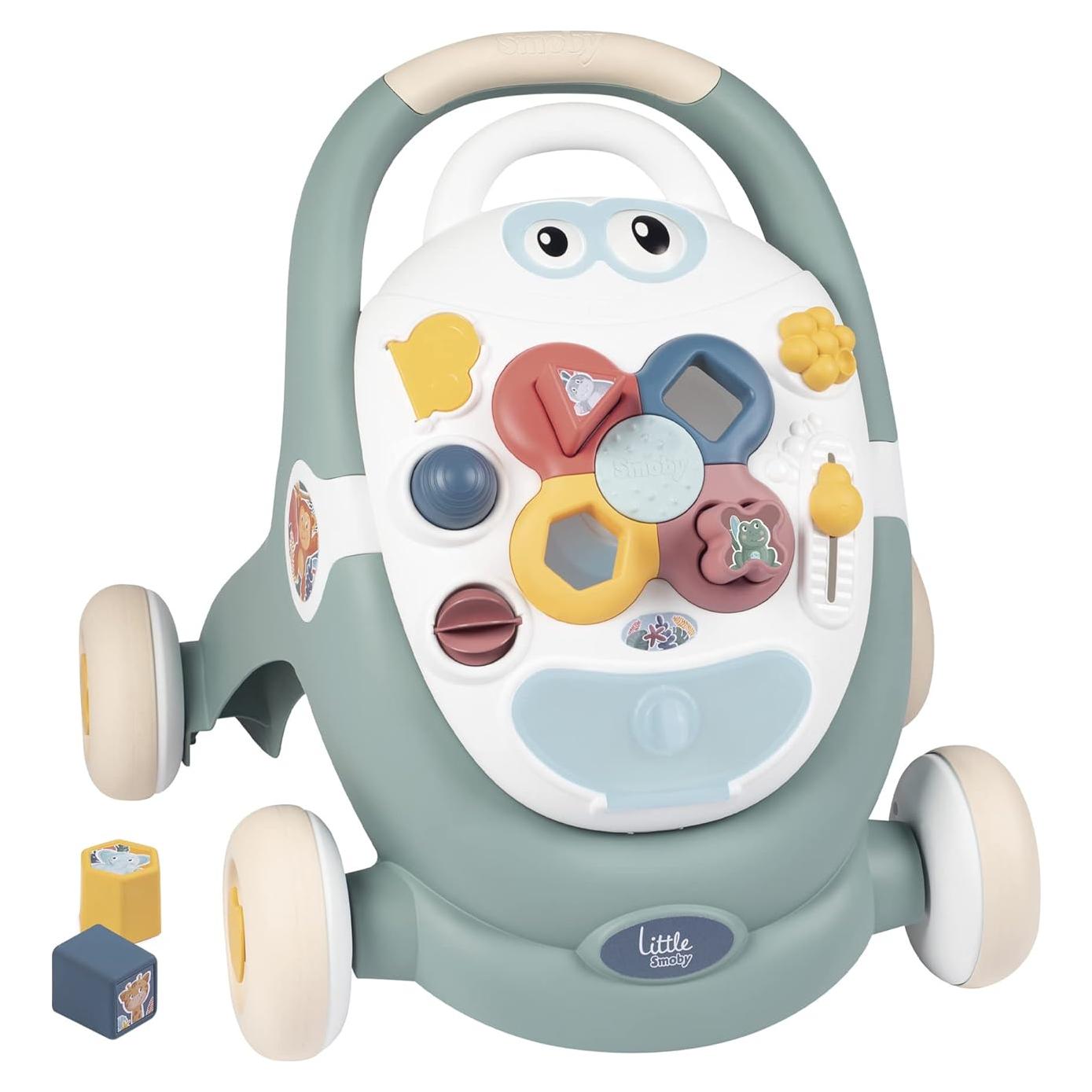 Andador Smoby 3 en 1 con Tablero de Actividades Desmontable