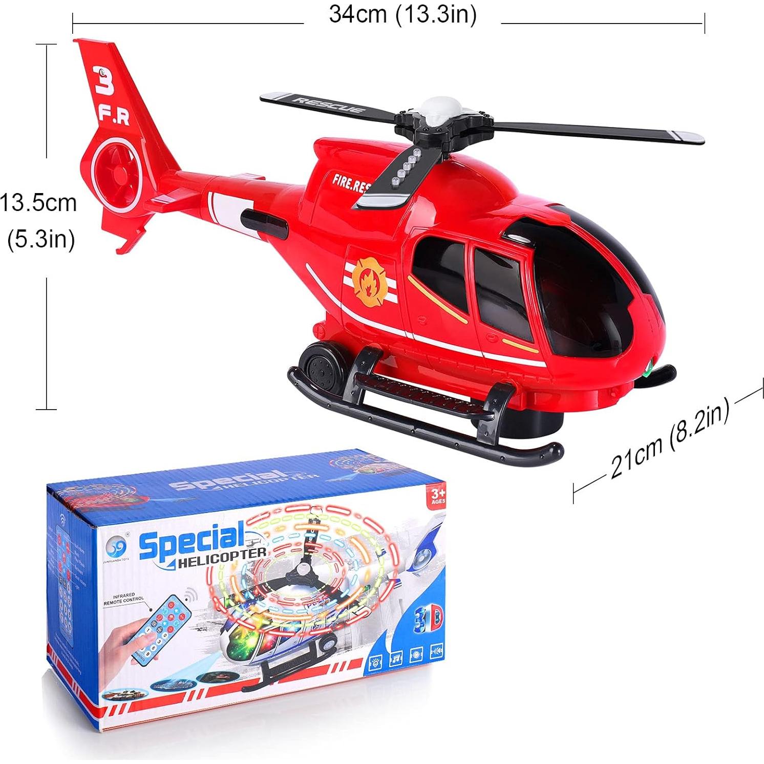 Avión Control Remoto ELEOPTION JYD178A-2 con Luces y Música