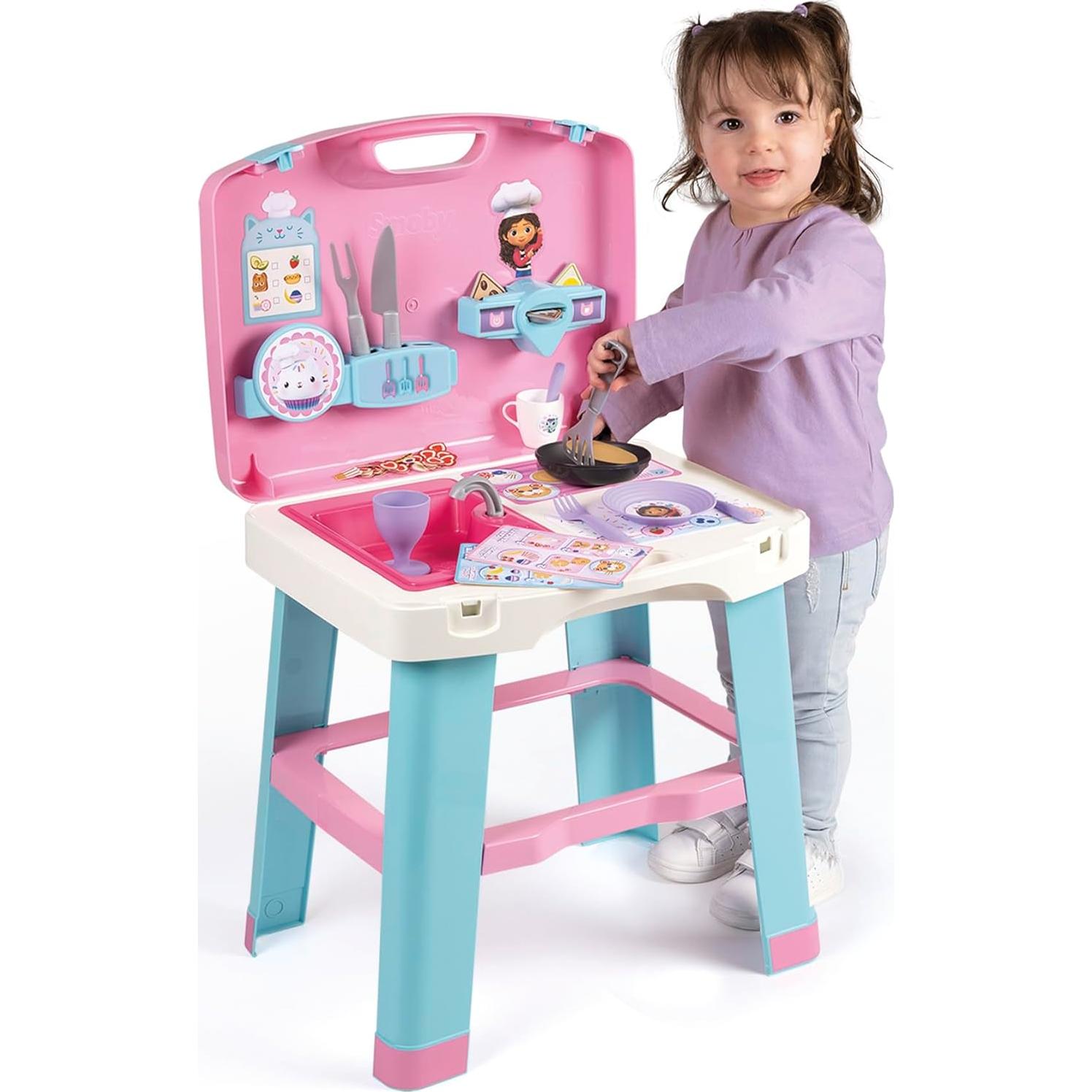 Cocina Portátil Smoby Gabby's Dollhouse 43x35x76 cm 3+ años