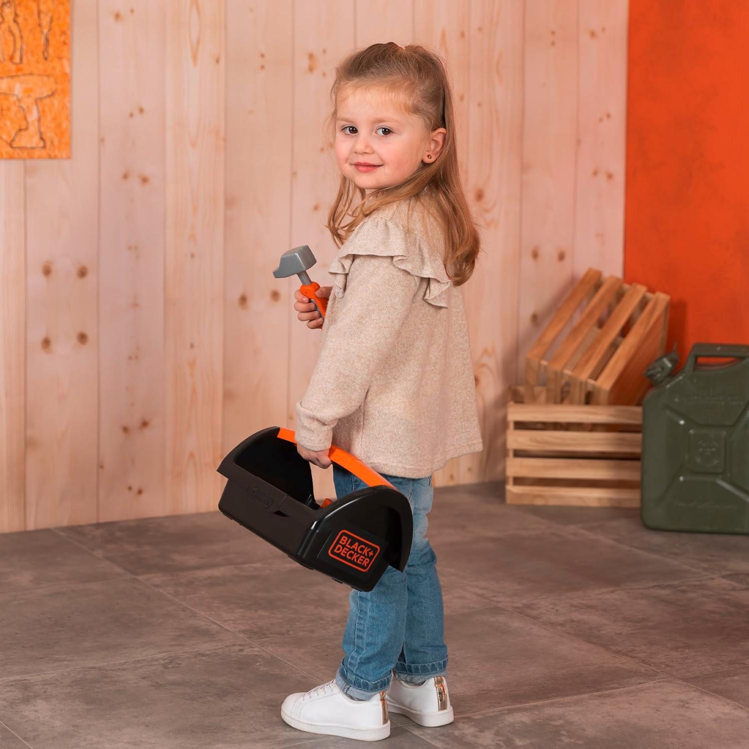 Caja de herramientas Smoby Black+Decker 29.6x18.2x15.7cm