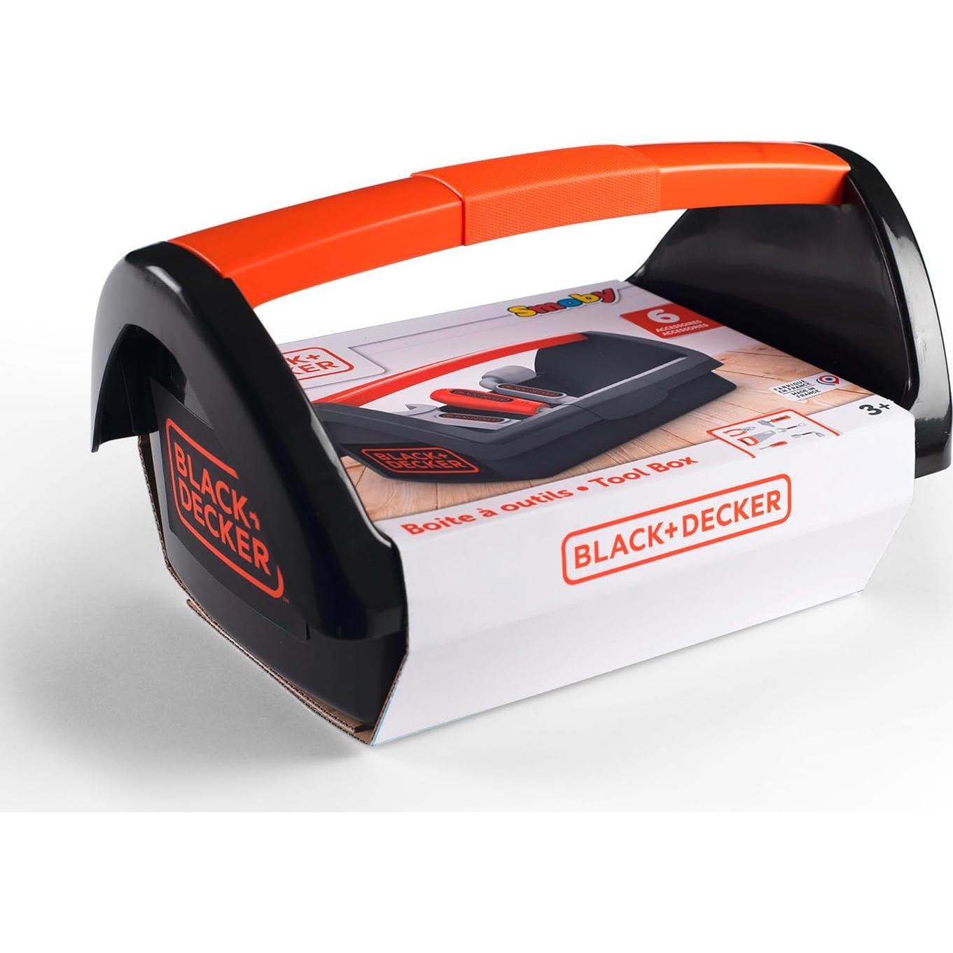 Caja de herramientas Smoby Black+Decker 29.6x18.2x15.7cm