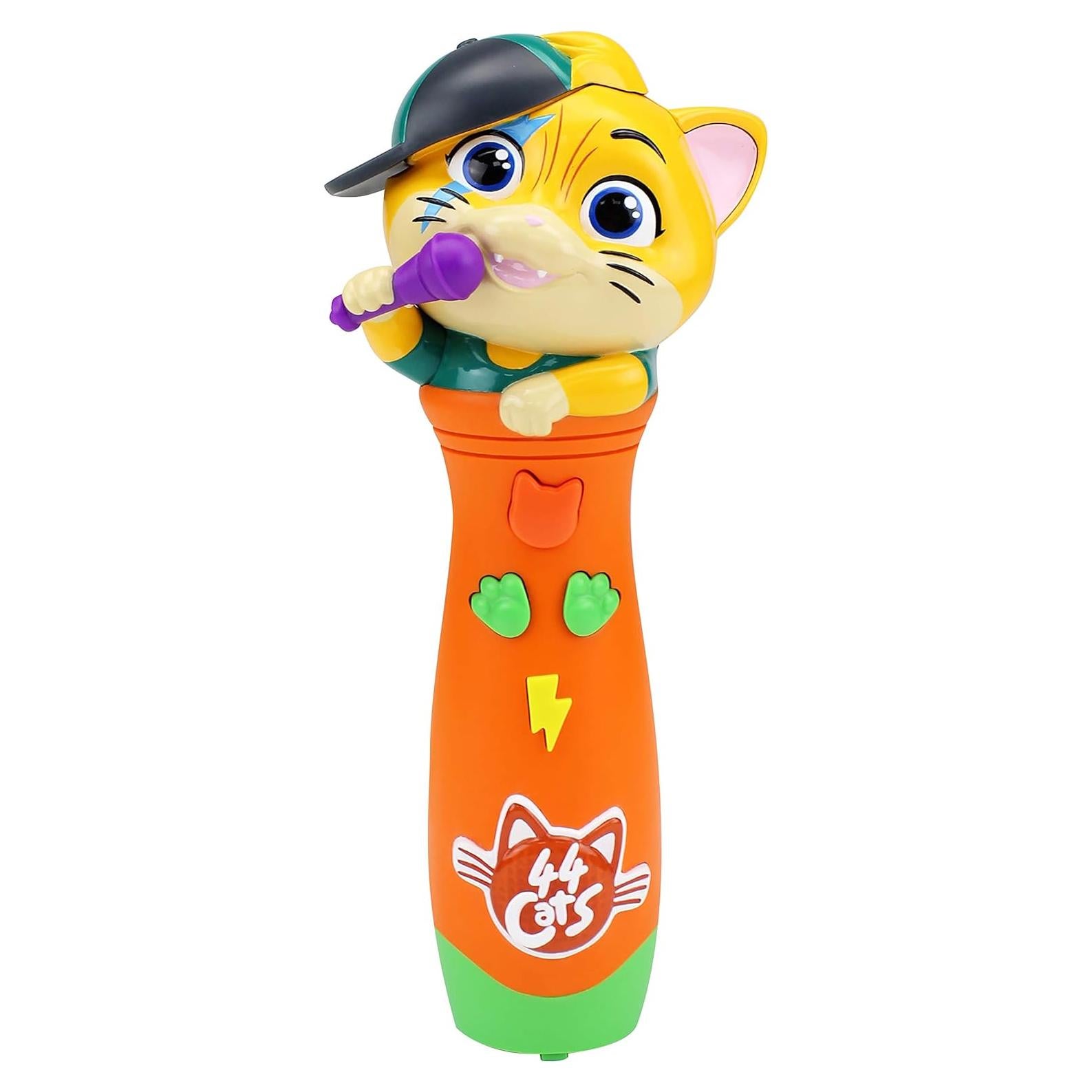 Micrófono Smoby 44 Gatos con Luces y Sonidos 249g
