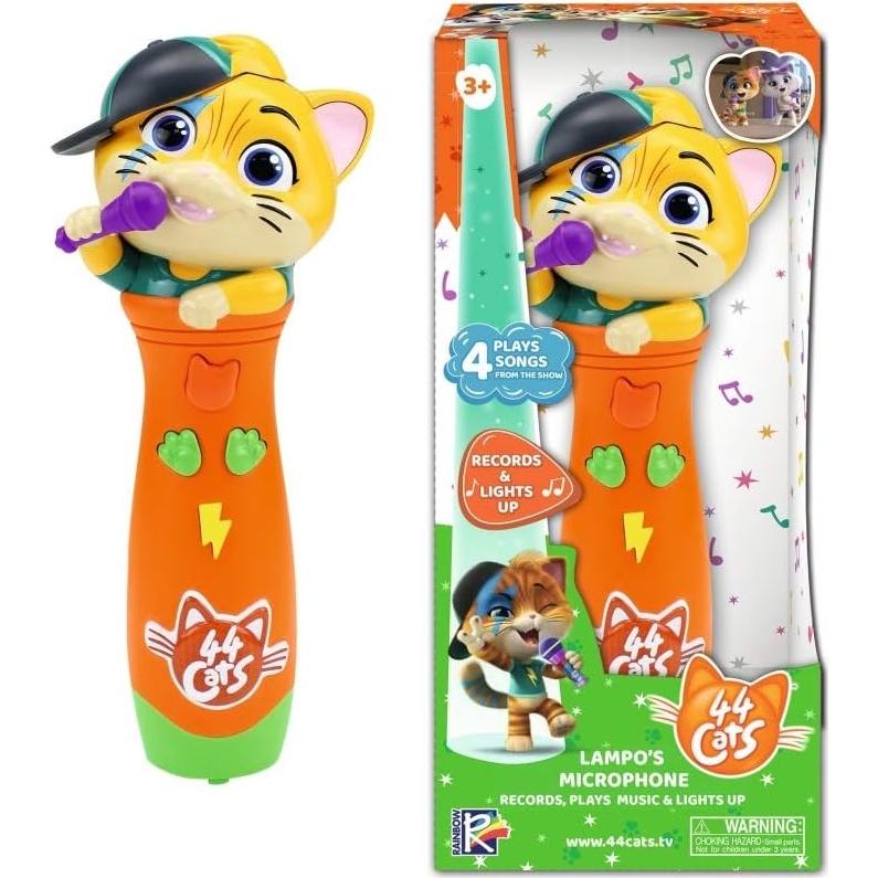 Micrófono Smoby 44 Gatos con Luces y Sonidos 249g