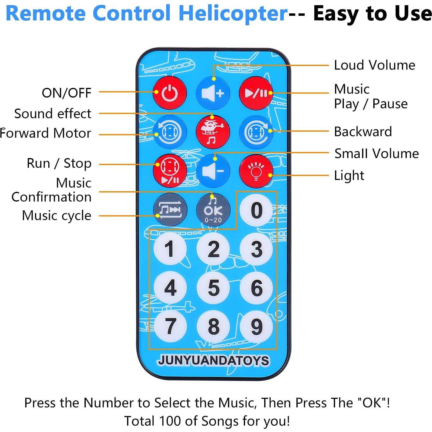 Avión Control Remoto ELEOPTION con Luces y Música