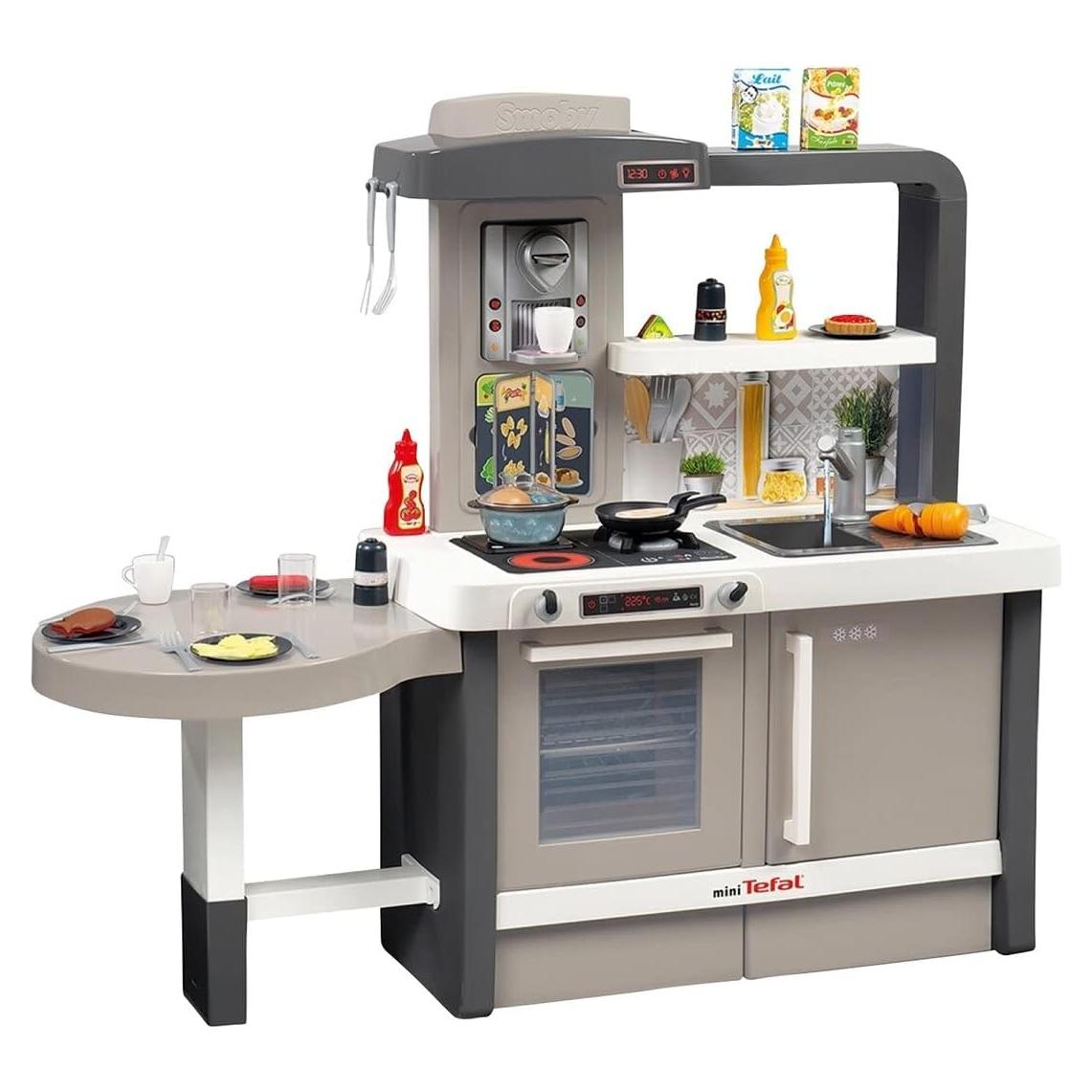 Cocina de Juguete Smoby Tefal Evo con 40 Accesorios Ajustable