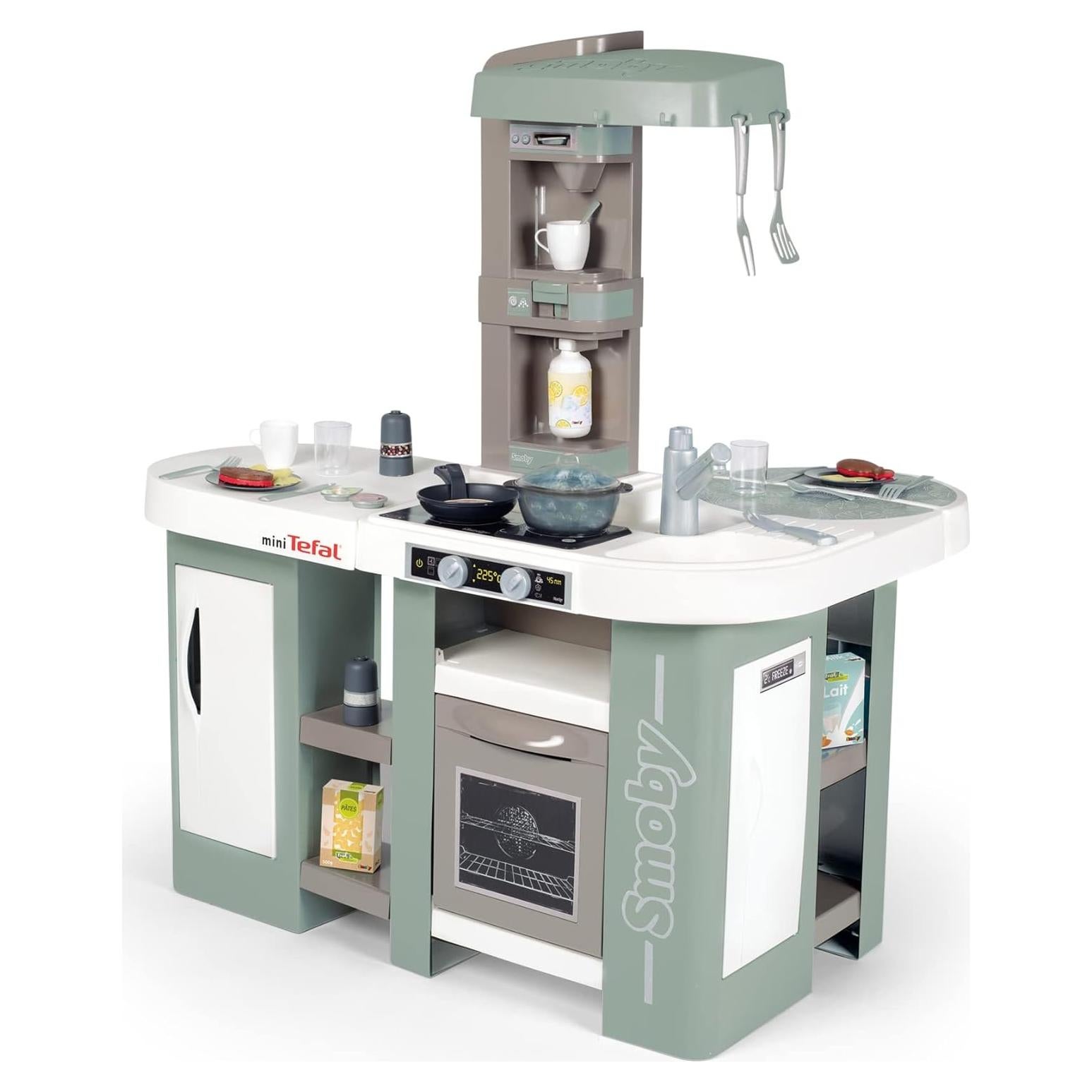 Cocina Infantil XL Bubble Smoby Tefal 34 Accesorios Funcional