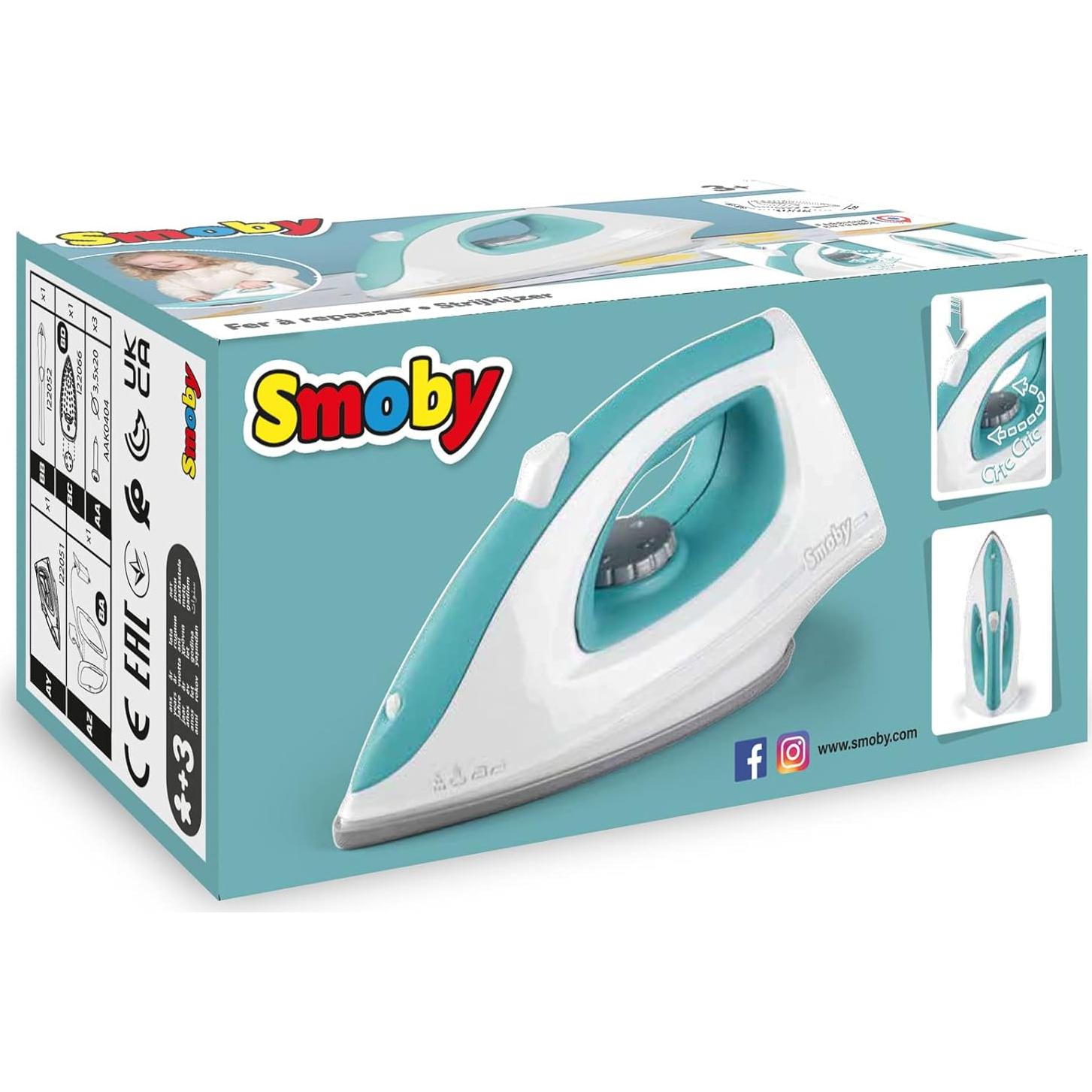 Plancha Realista Smoby con Sonido - Juguete 17.8x7.3x9 cm