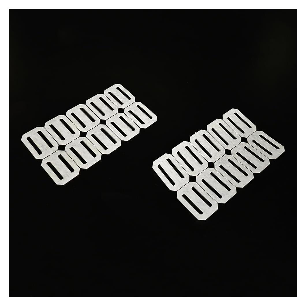 20 Bisagras de Papel para Aviones RC URIMPAVIDO 23.6x17mm