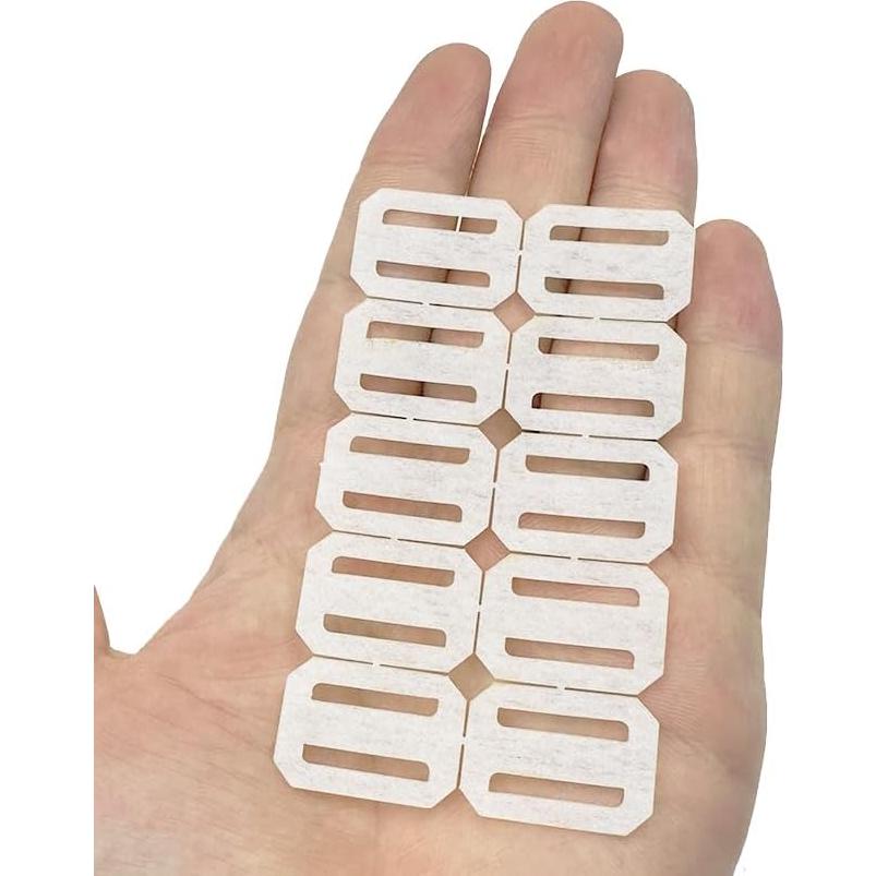 20 Bisagras de Papel para Aviones RC URIMPAVIDO 23.6x17mm