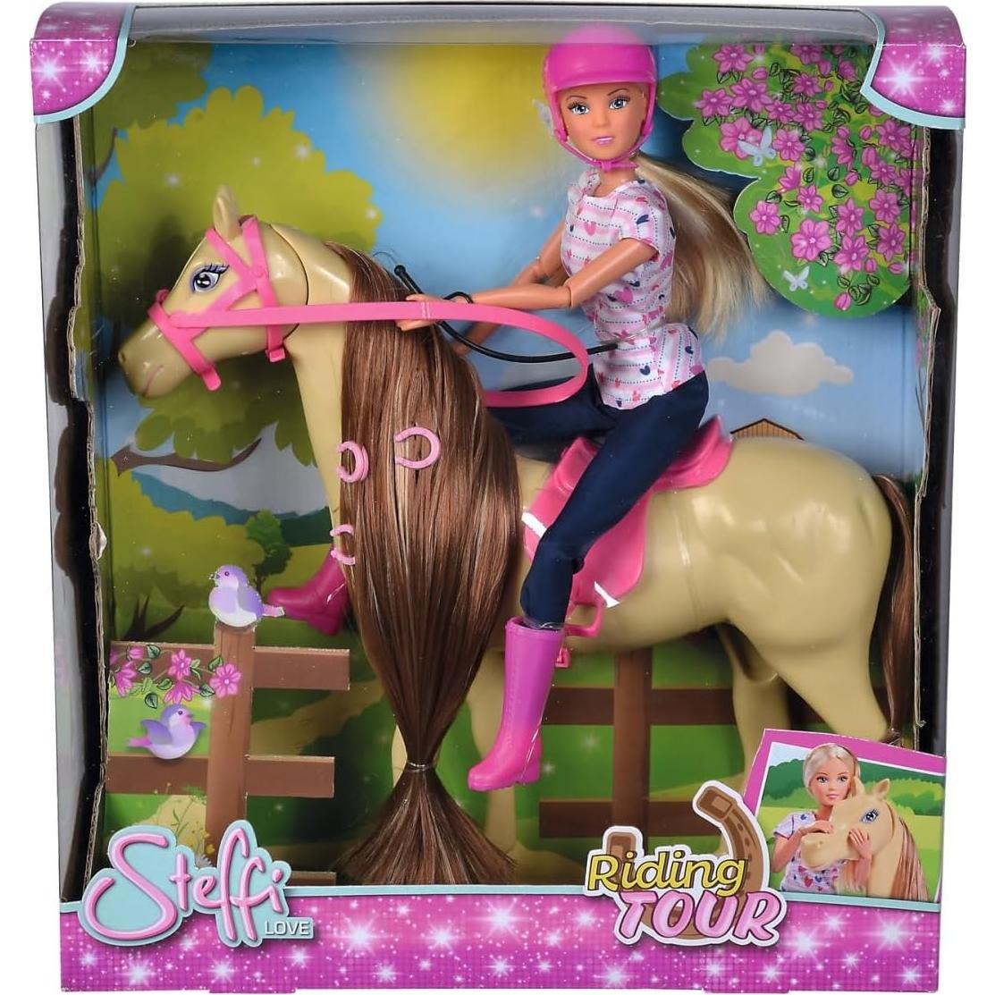 Muñeca Steffi Love a Caballo Simba Toys 29 cm