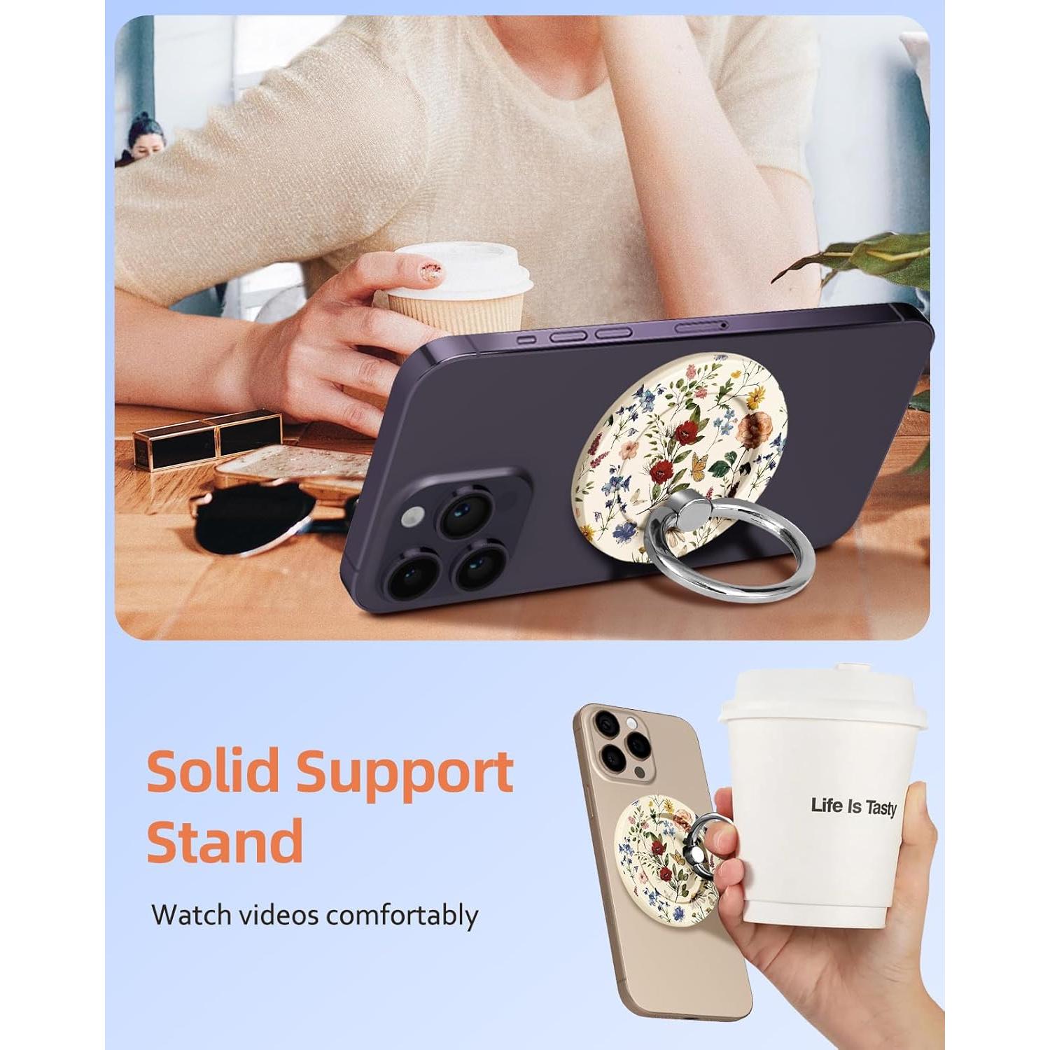 Soporte Magnético Toycamp para Teléfono MagSafe Flores