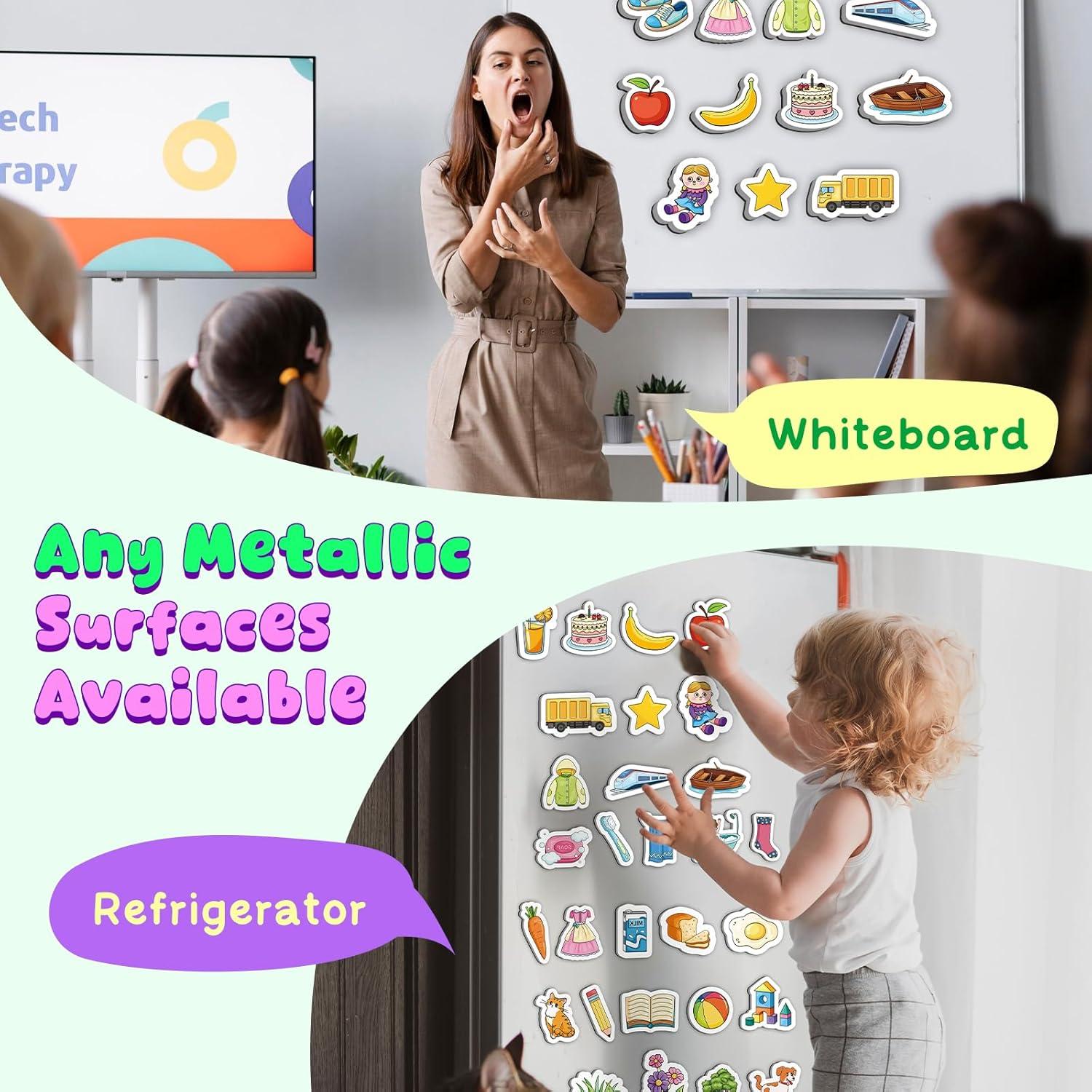 Imanes de Animales Magnéticos 50 PCS para Niños - Educativos