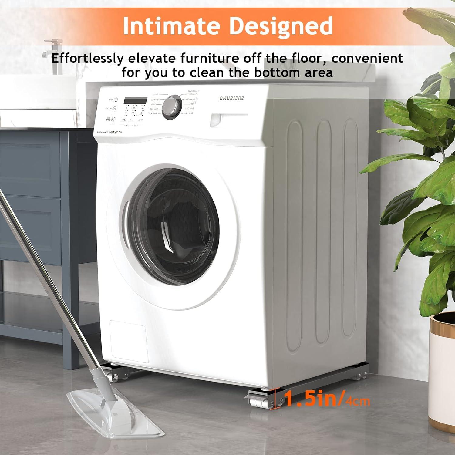 Carro de Lavadora Ronlap RLWB01GY-EU Extensible 71 cm Gris