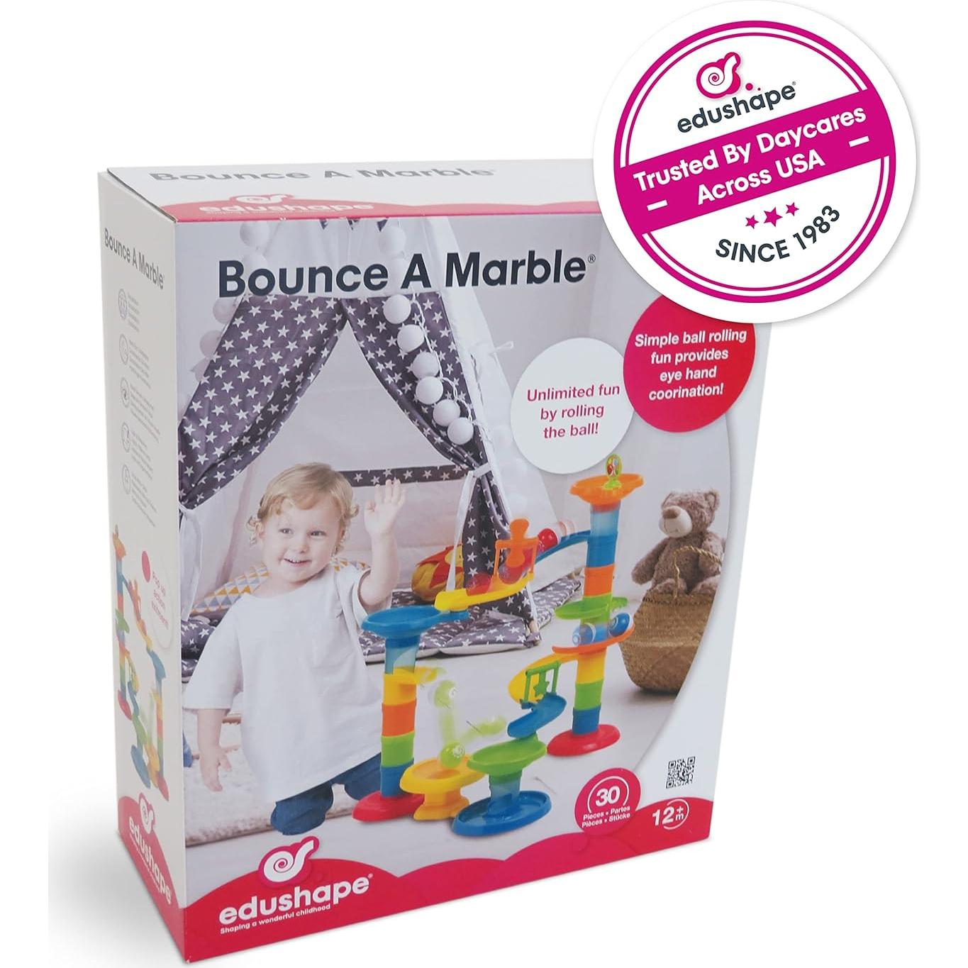 Edushape Pista de Canicas 30 Piezas 809801 Juego Educativo