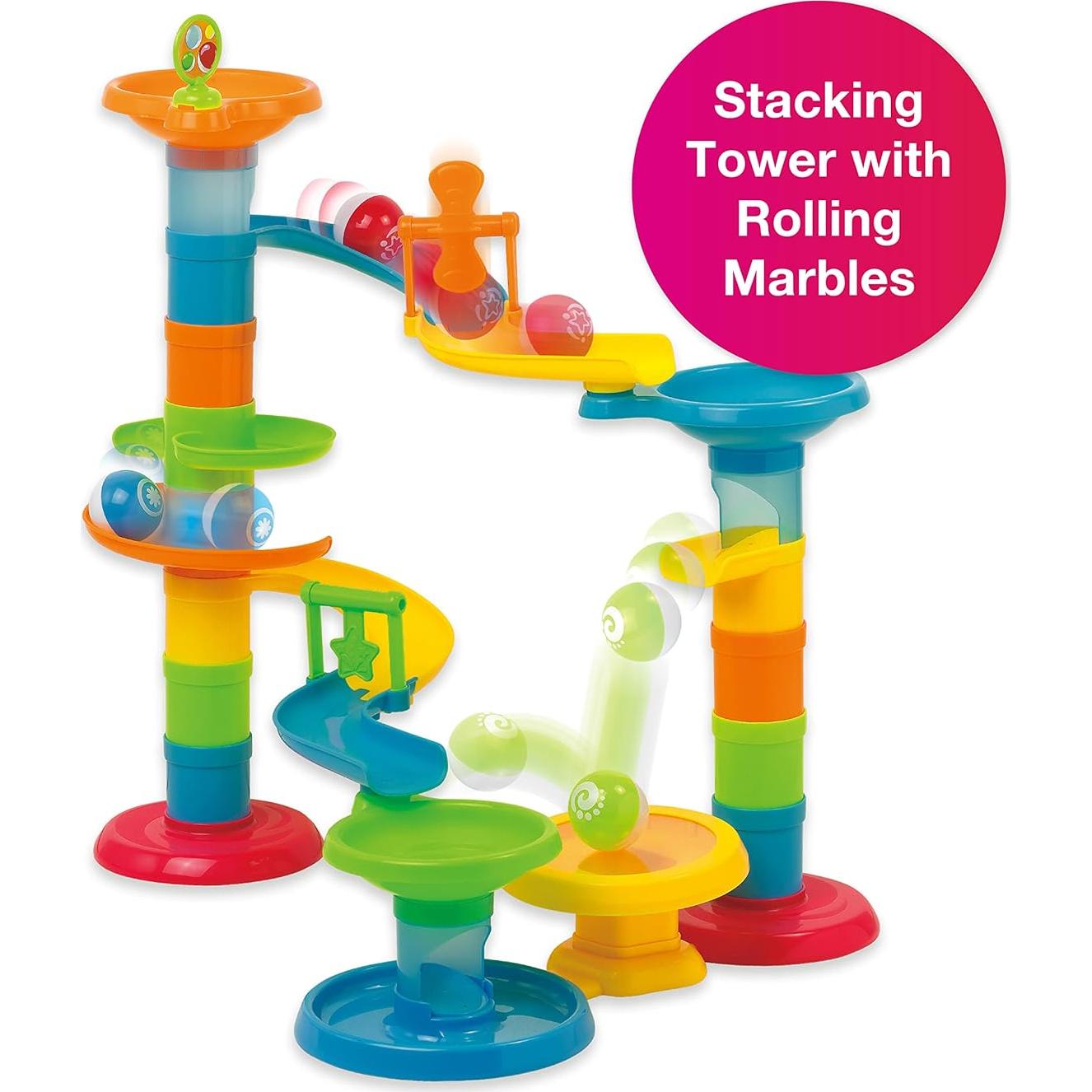 Edushape Pista de Canicas 30 Piezas 809801 Juego Educativo