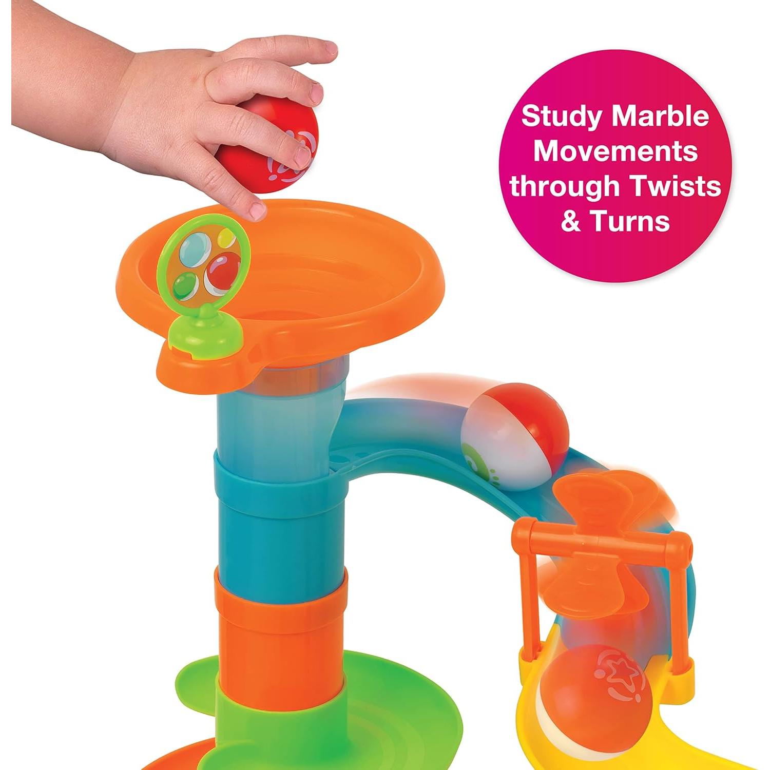 Edushape Pista de Canicas 30 Piezas 809801 Juego Educativo