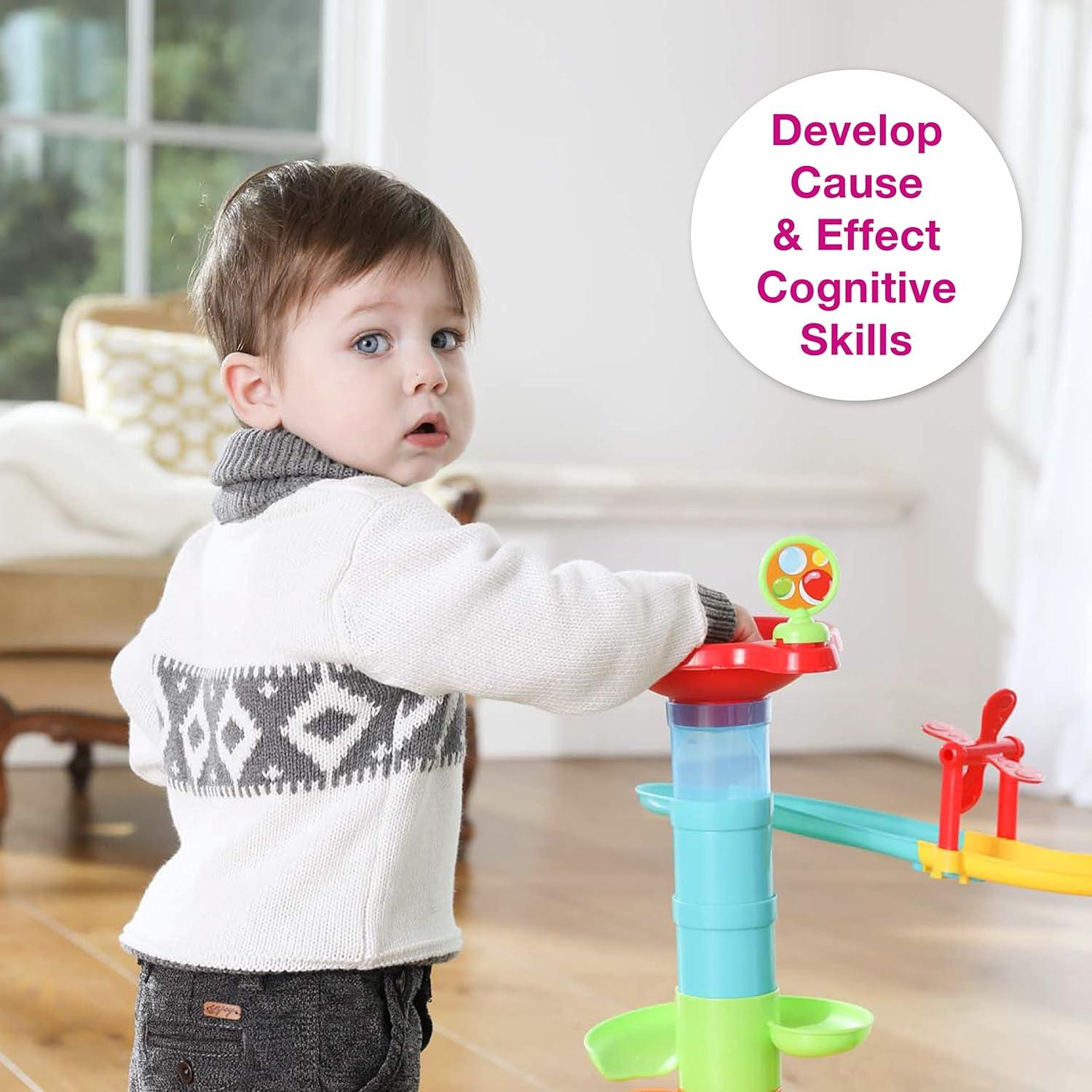 Edushape Pista de Canicas 30 Piezas 809801 Juego Educativo