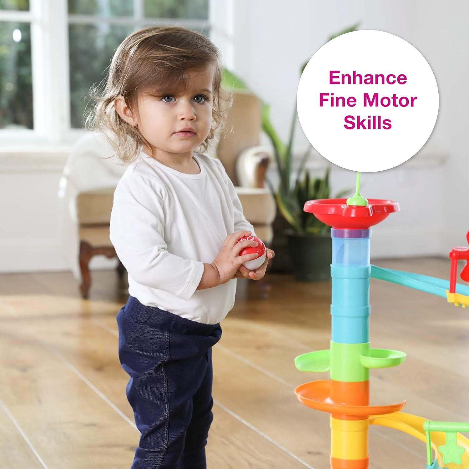 Edushape Pista de Canicas 30 Piezas 809801 Juego Educativo