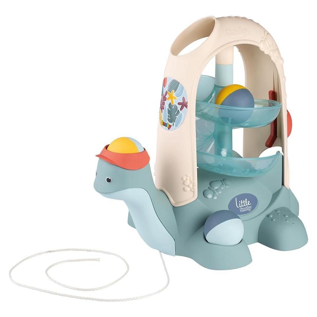 Tortuga de Pelotas Smoby 2 en 1 Juguete Arrastre y Circuito