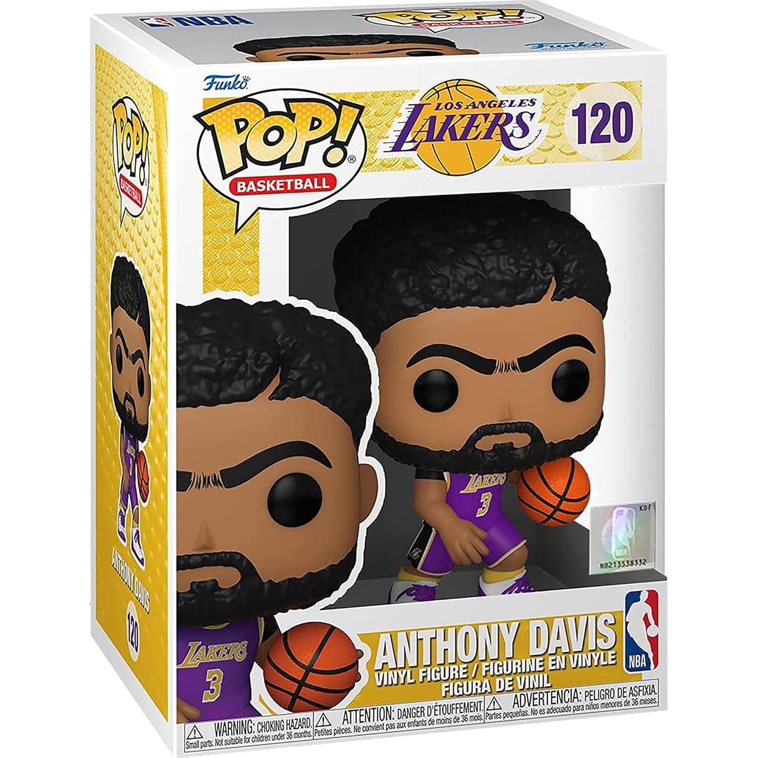 Funko Pop! Anthony Davis Lakers Jersey Morado 9.53 cm