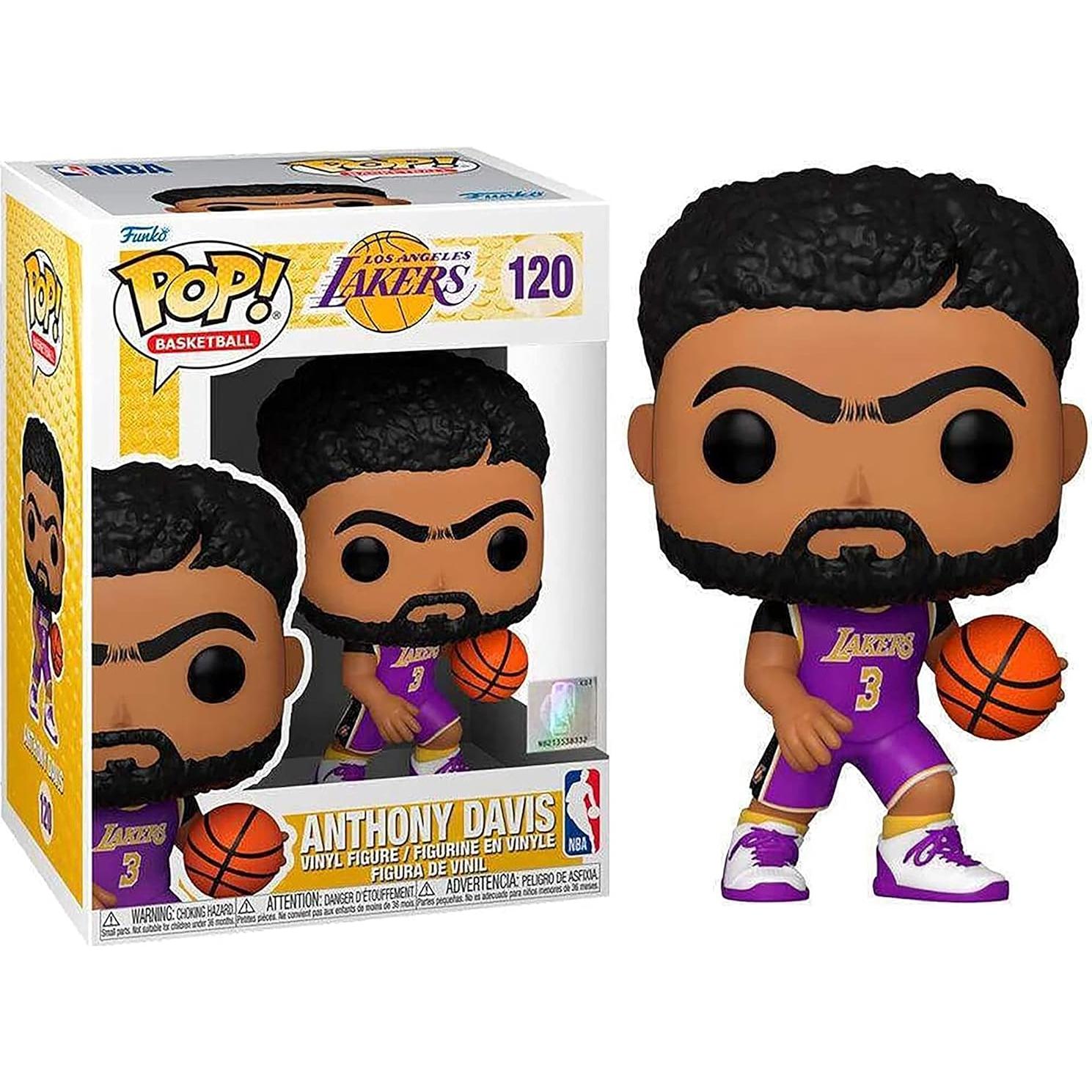 Funko Pop! Anthony Davis Lakers Jersey Morado 9.53 cm