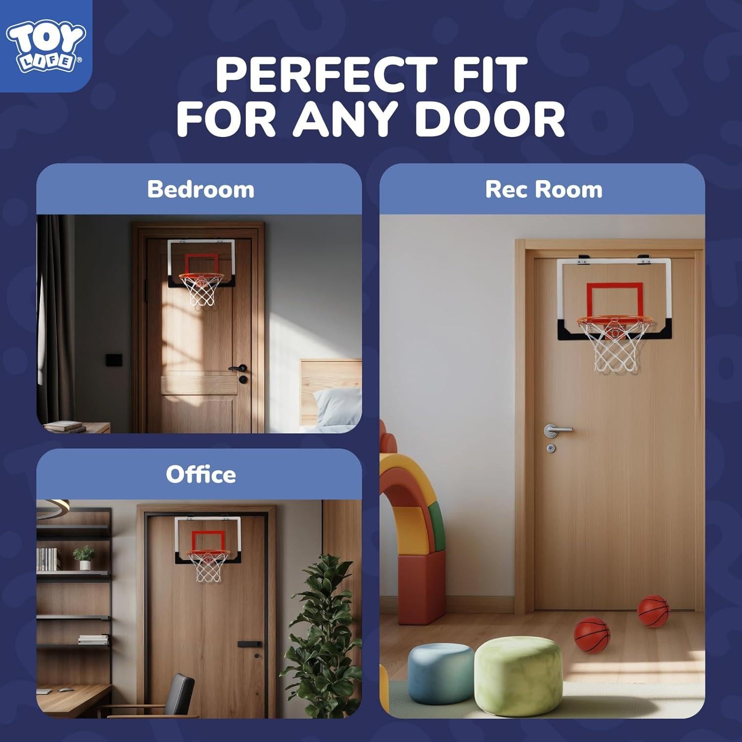 Aro de Baloncesto Interior TOY Life para Niños y Adultos