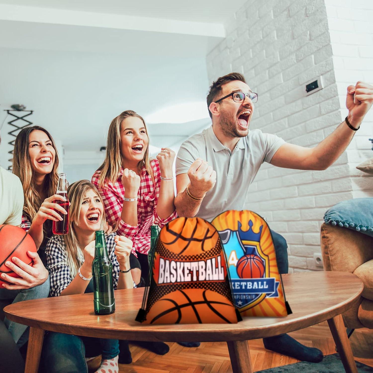 Set de Fiesta Baloncesto 48 Pcs Talltalk - Bolsas, Pulseras y Llaveros