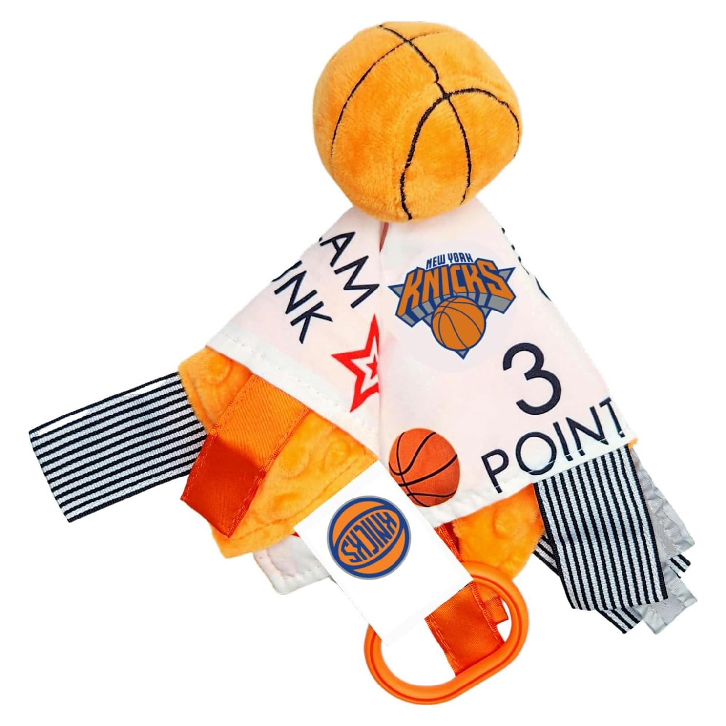 Juguete de Etiqueta para Bebés New York Knicks - 20x20 cm