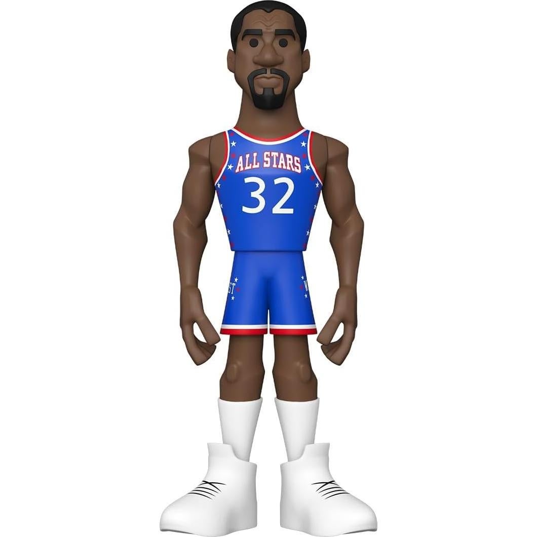 Figura Funko Gold Magic Johnson 12.7 cm Lakers NBA