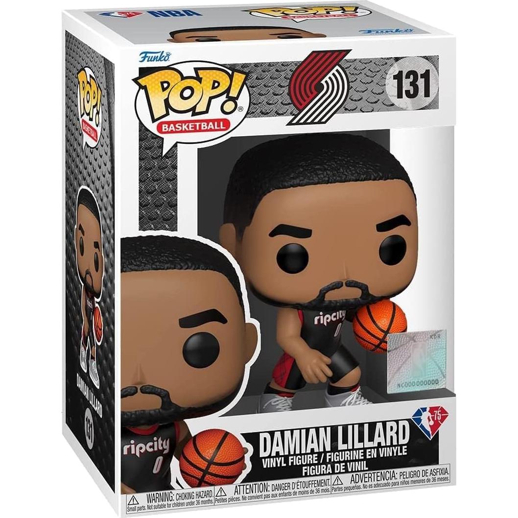 Figura Pop! Damian Lillard NBA Trail Blazers 10.16 cm Funko