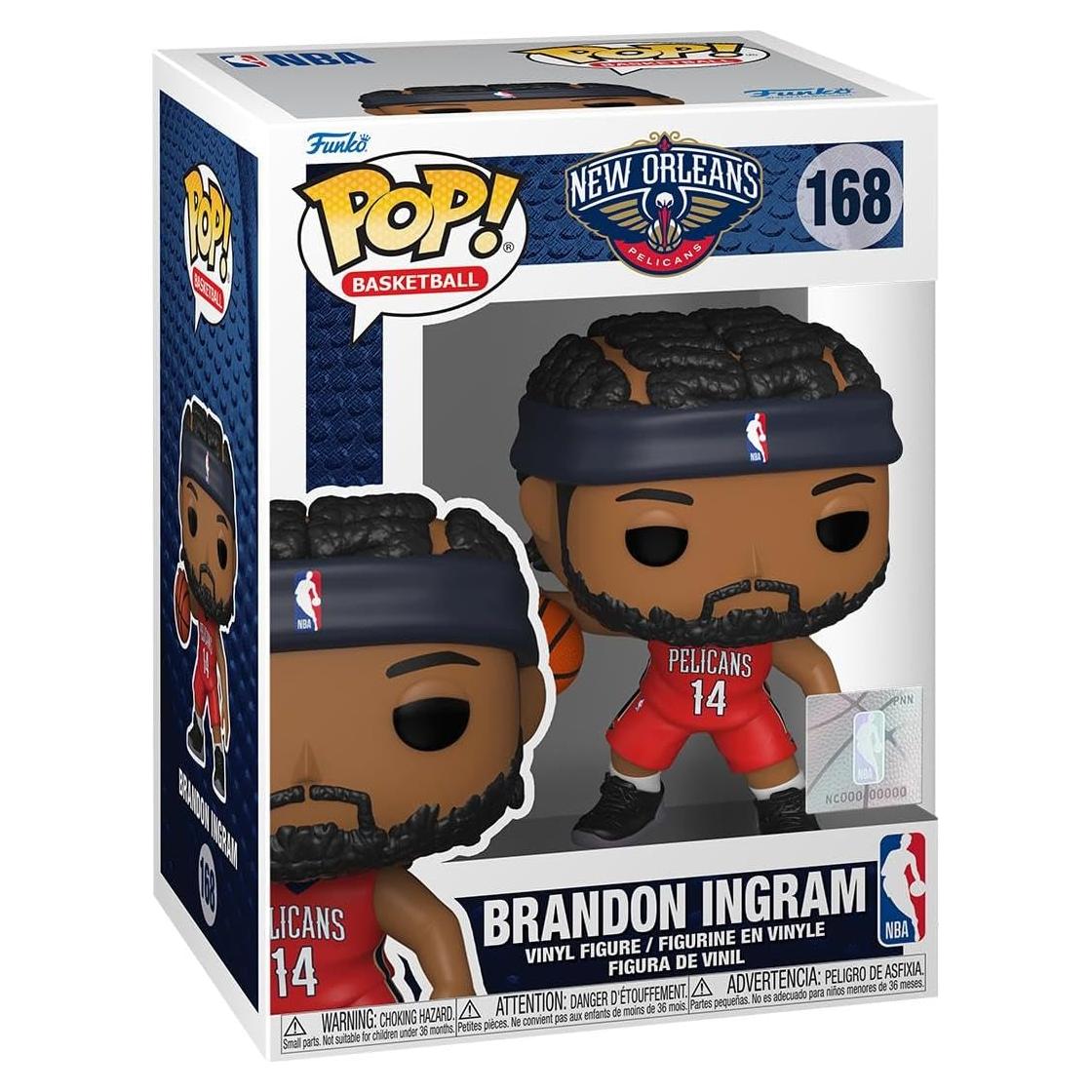 Figura Funko Pop Brandon Ingram NBA 9.5 cm Vinilo Coleccionable