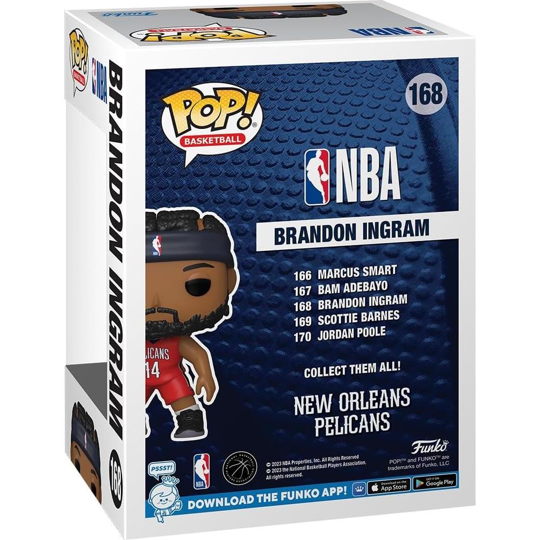 Figura Funko Pop Brandon Ingram NBA 9.5 cm Vinilo Coleccionable