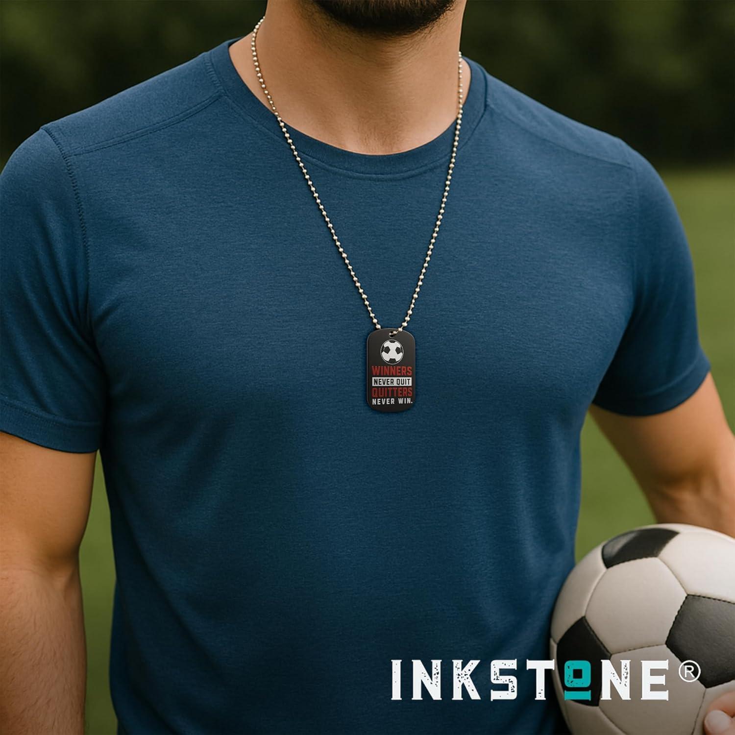 Collares de Perro Identificador Inkstone - Paquete de 12 con Citas Motivacionales