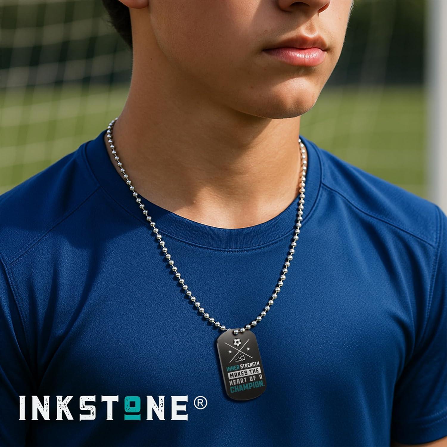 Collares de Perro Identificador Inkstone - Paquete de 12 con Citas Motivacionales