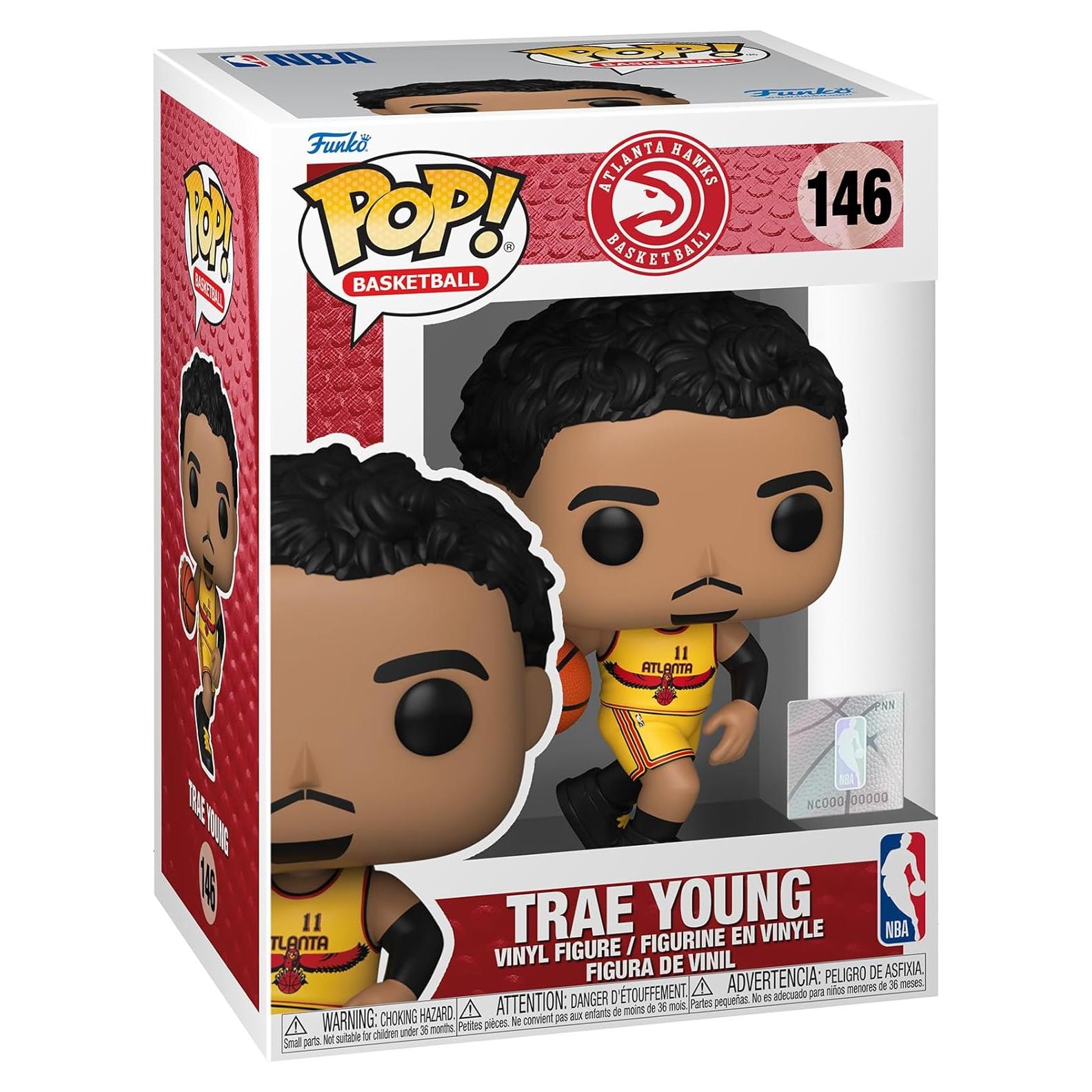 Figurita Funko Pop! NBA Trae Young Atlanta Hawks 10cm