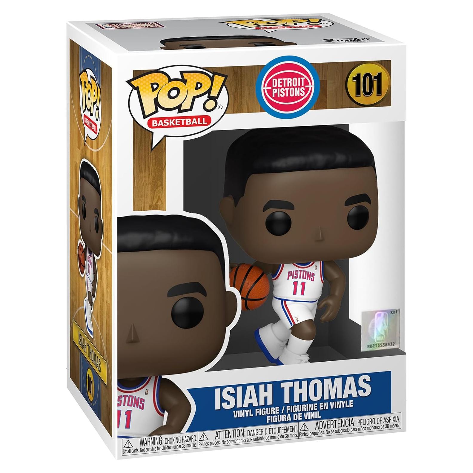 Funko Pop! Isiah Thomas NBA Leyendas - Pistones Casa 9.5 cm