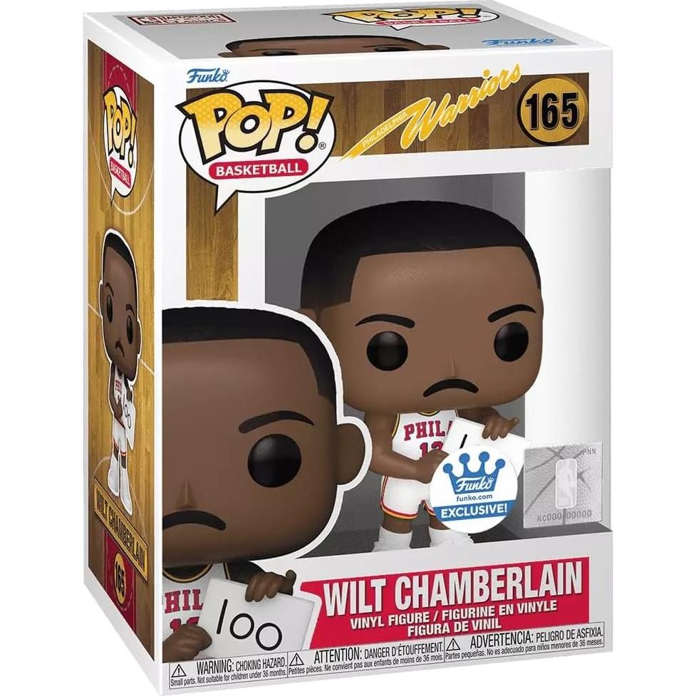 Funko Pop! Wilt Chamberlain 1962 NBA Philadelphia Warriors