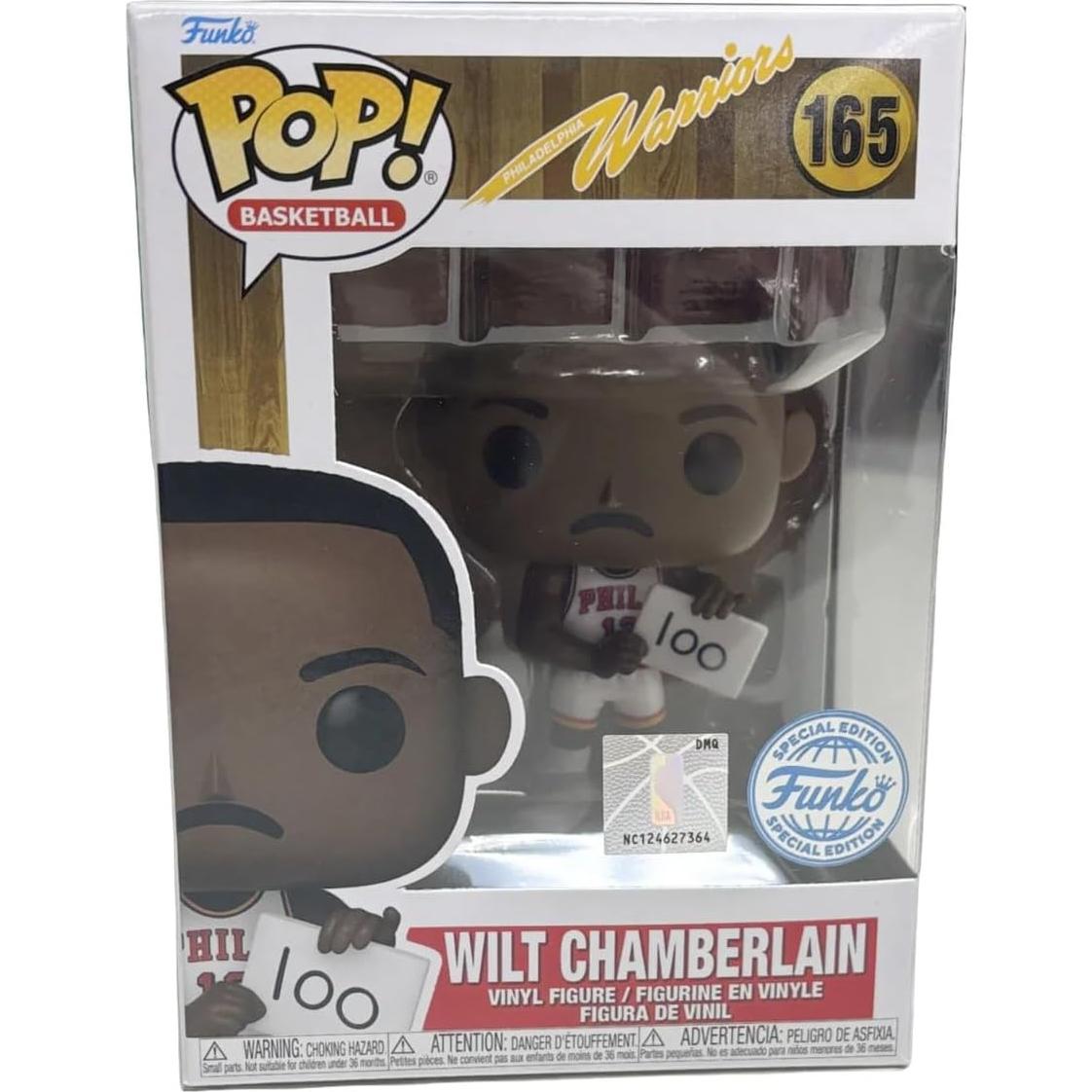 Funko Pop! Wilt Chamberlain 1962 NBA Philadelphia Warriors