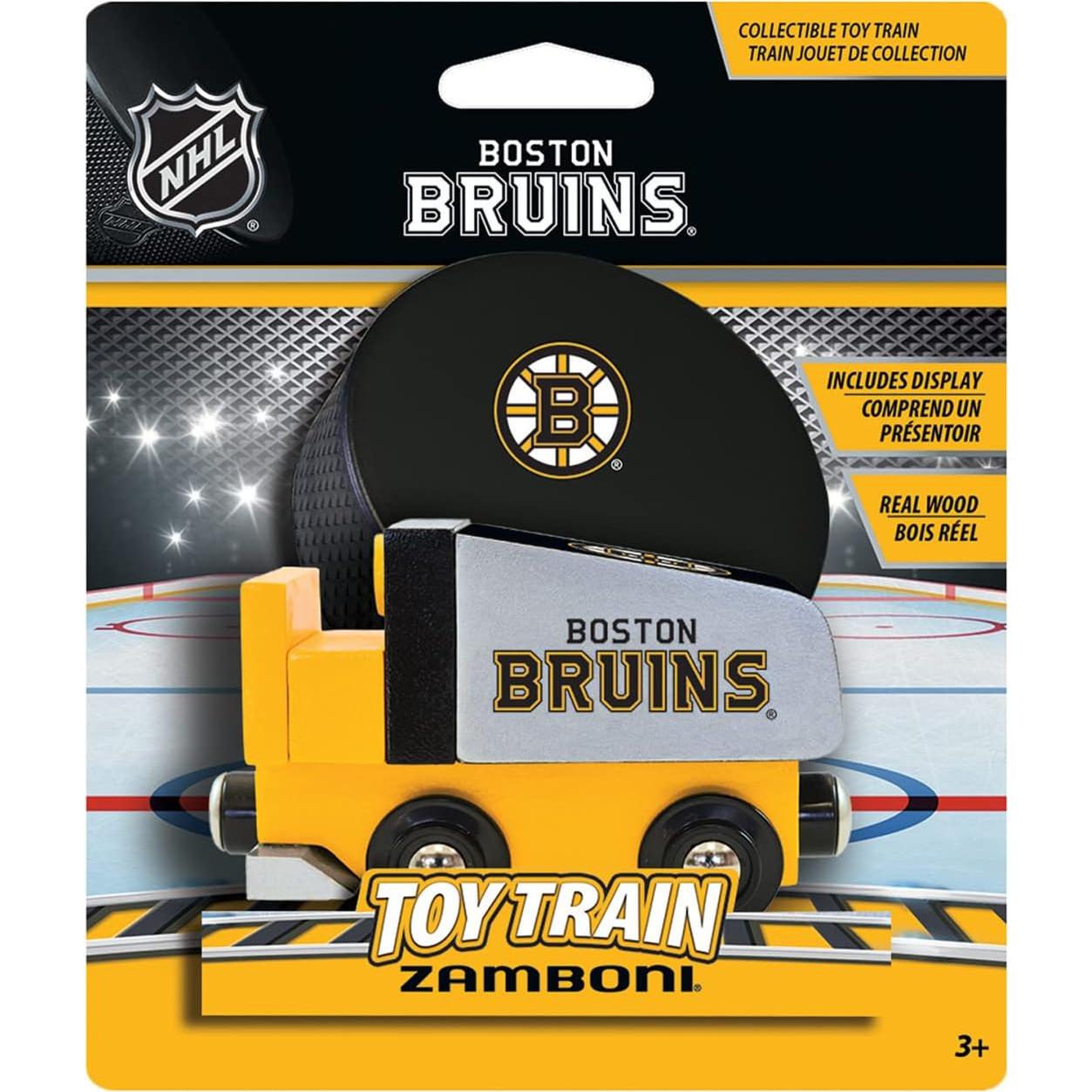 Tren de Juguete de Madera Zamboni MasterPieces NHL Boston Bruins