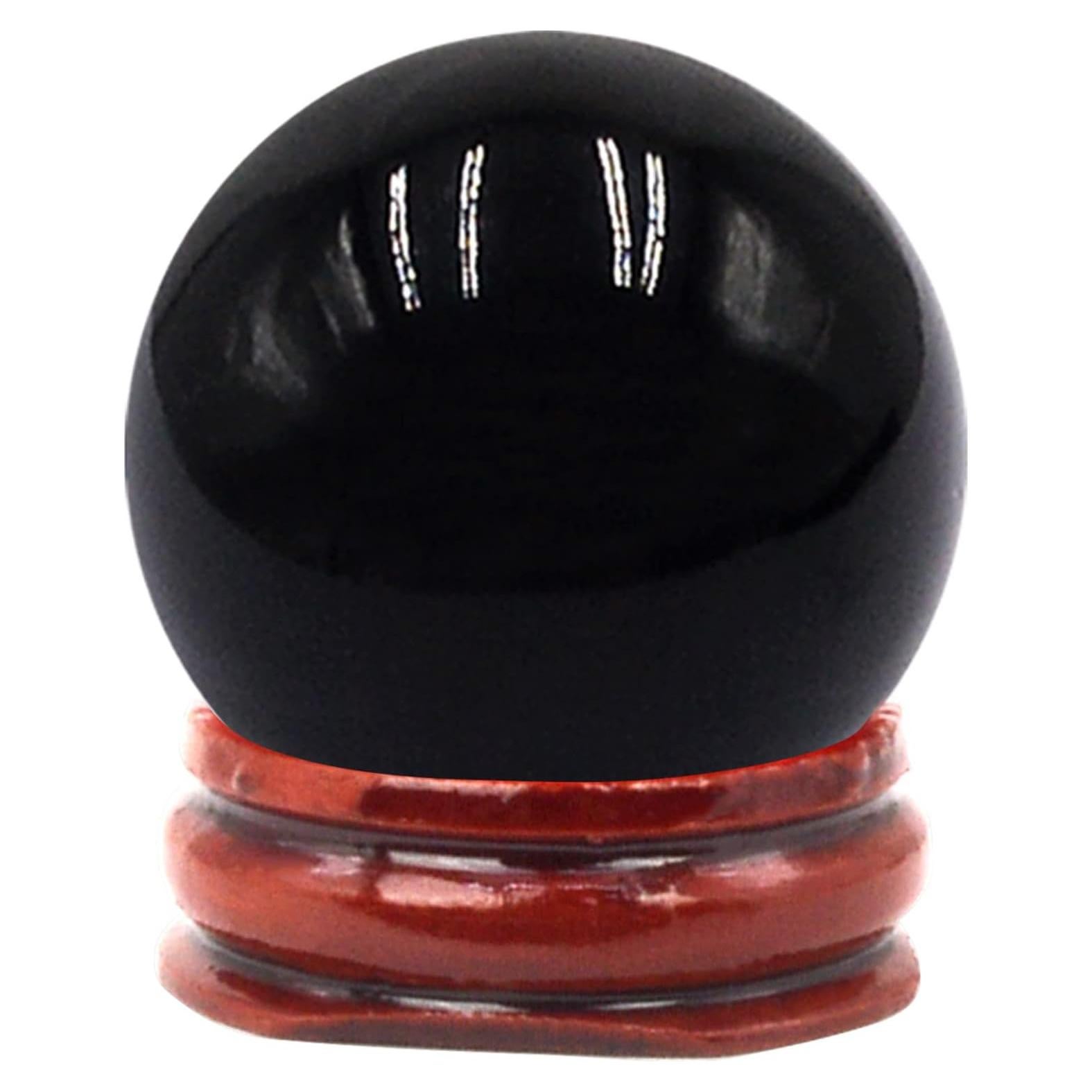 Bola de Cristal Fengshuisale 40mm Negra para Decoración